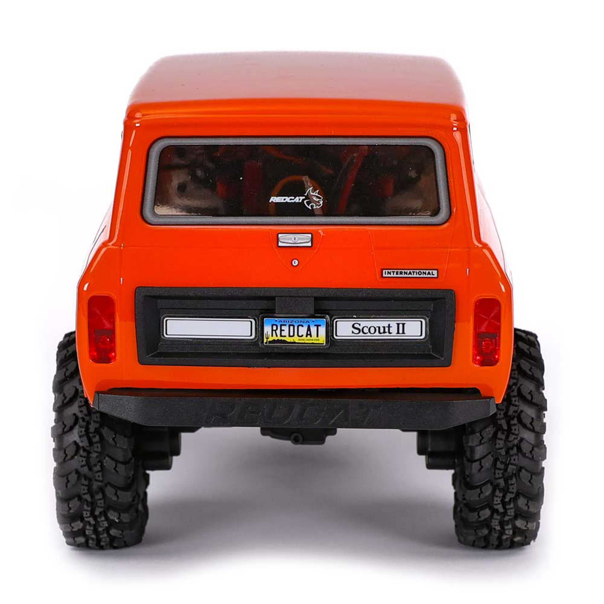 Redcat Racing 1/18 Ascent-18 International Scout II 4x4 Rock Crawler RTR, Orange
