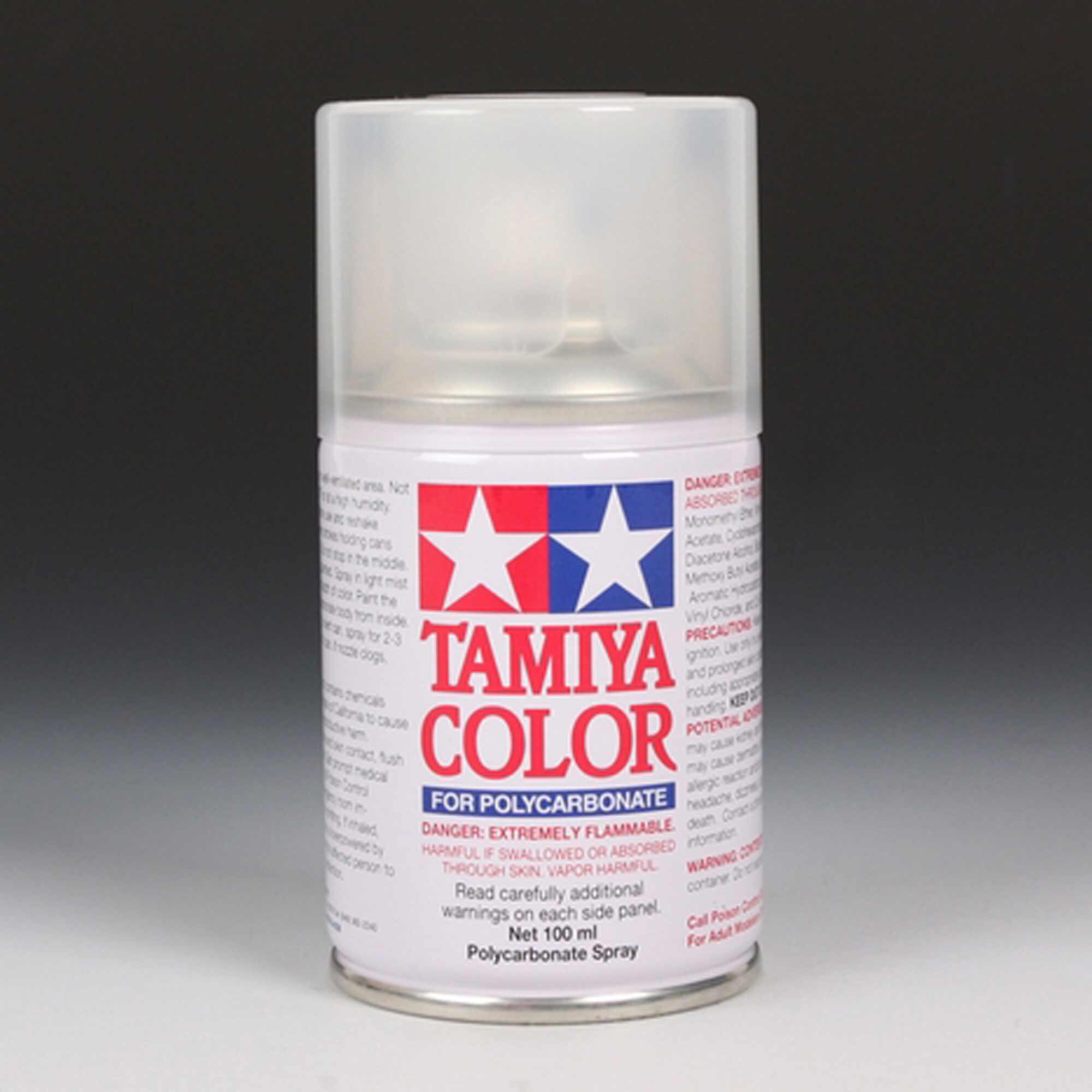 Tamiya Polycarbonate PS-55 Flat Clear, Spray 100 ml