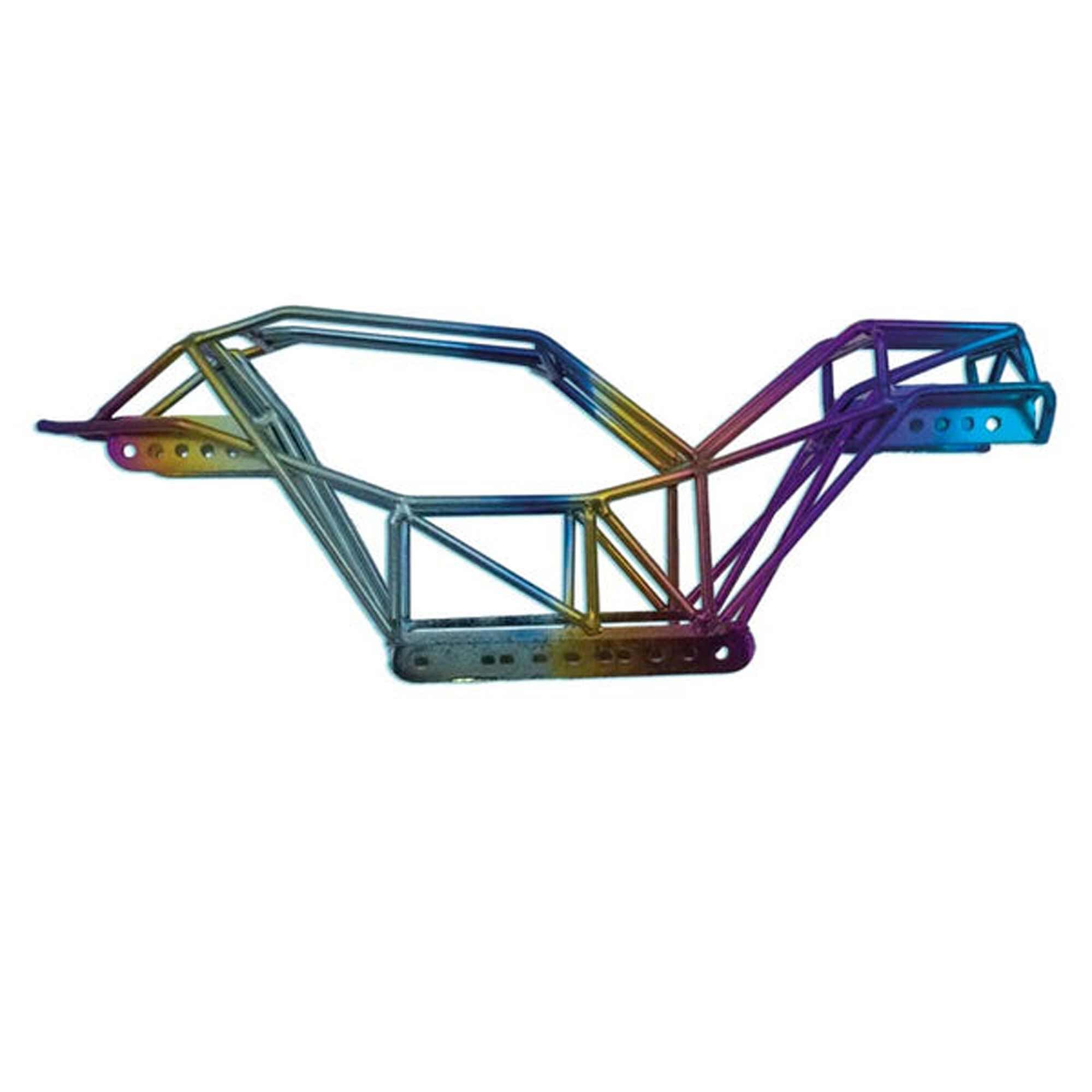 Furitek Olympus Titanium Rolling Cage, Rainbow: SCX24