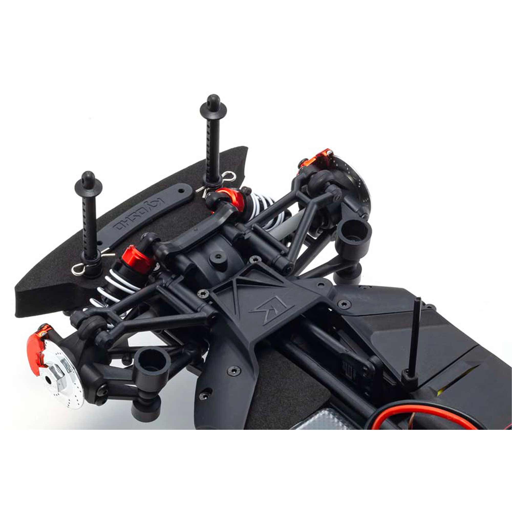 Kyosho 1/10 1967 Pontiac GTO Fazer Mk2 FZ02L Brushed 4x4 On-Road Touring RTR, Tyrol Blue