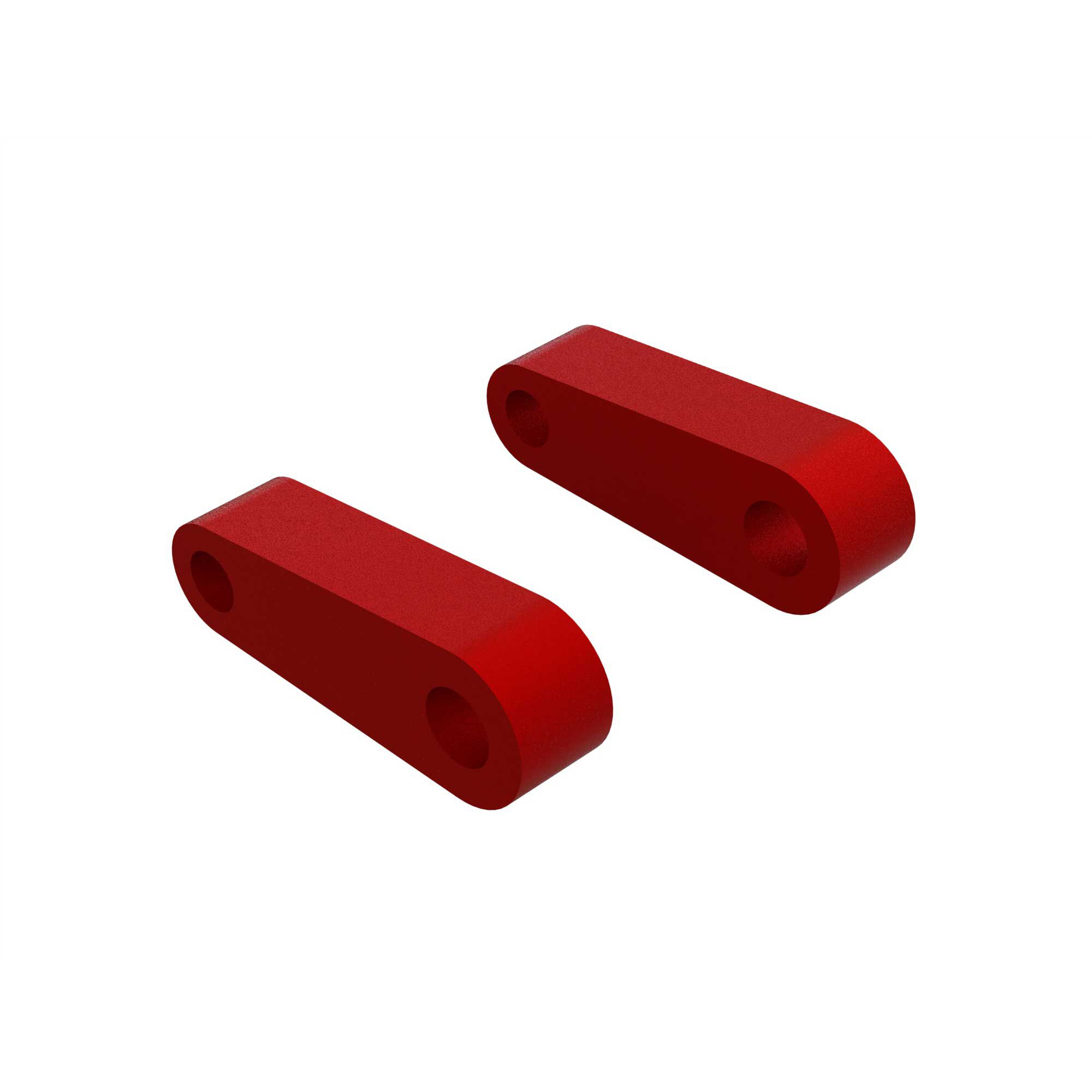 ARRMA Aluminum Fr Suspension Mounts, Red (2)