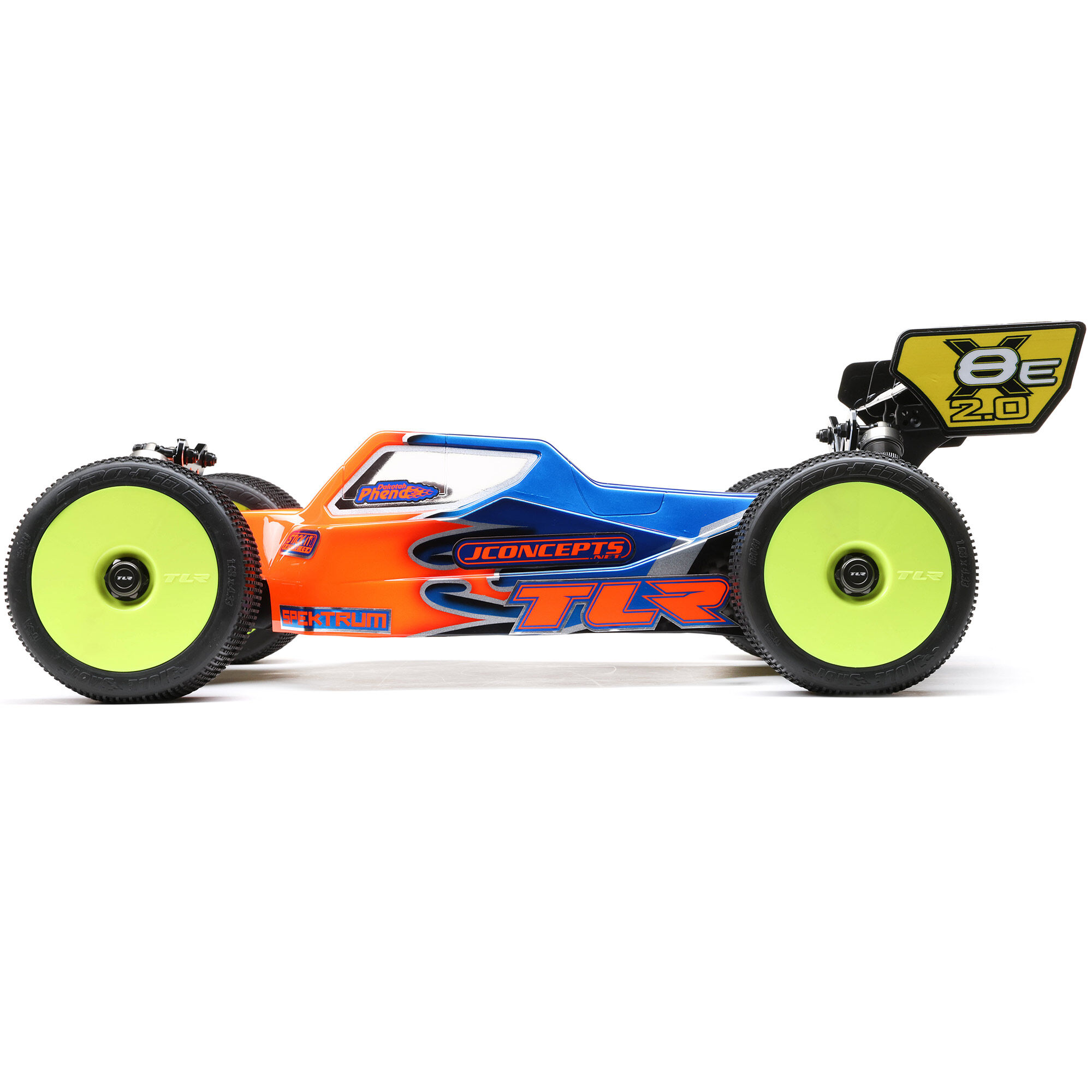 Team Losi Racing 1/8 8IGHT-X/E 2.0 Combo 4X4 Nitro/Electric Race Buggy Kit
