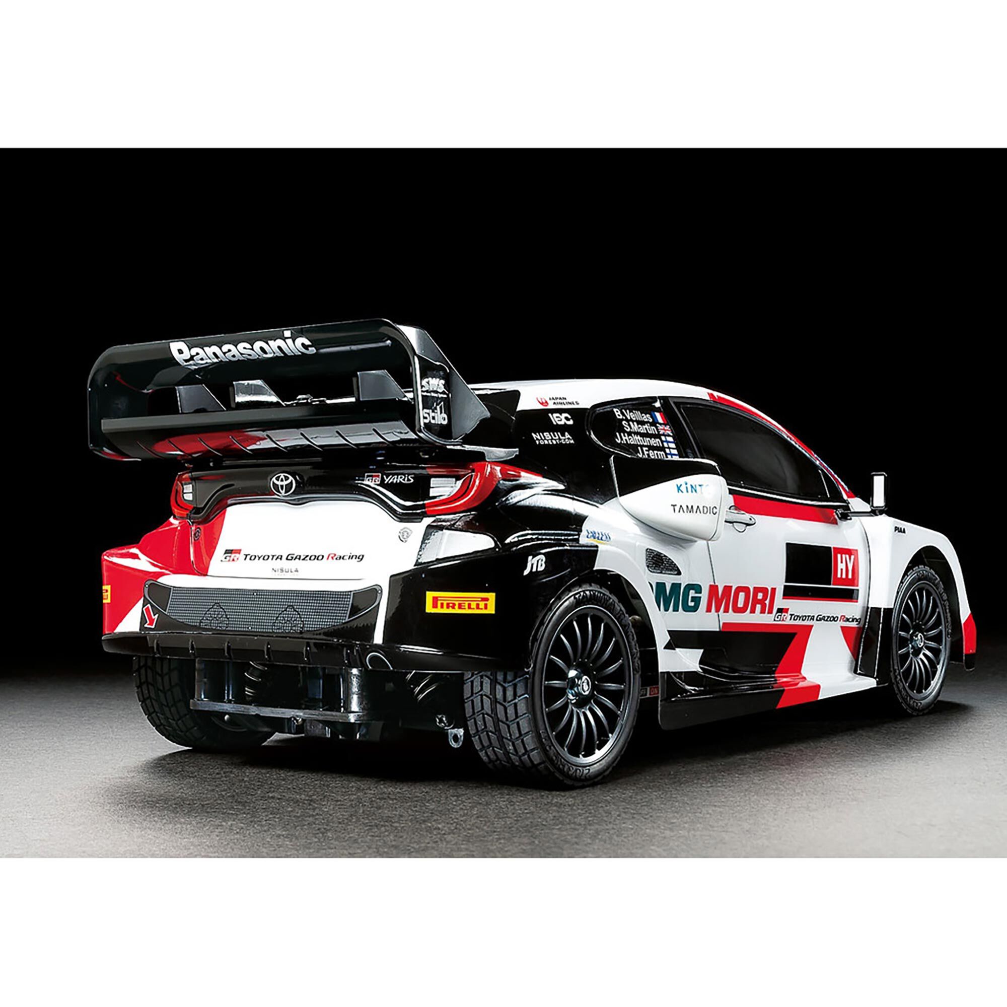 Tamiya 1/10 Toyota GAZOO WRT/GR Yaris Rally1 TT-02 4x4 On-Road Rally Kit