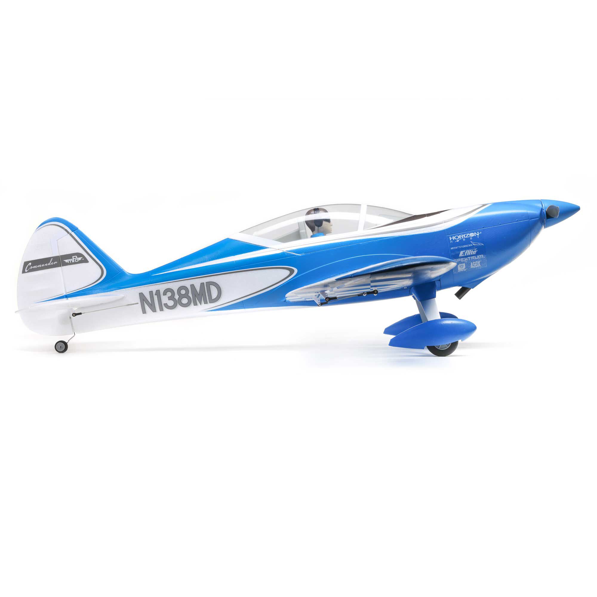 E-flite Commander mPd 1.4m BNF Basic with AS3X and SAFE Select