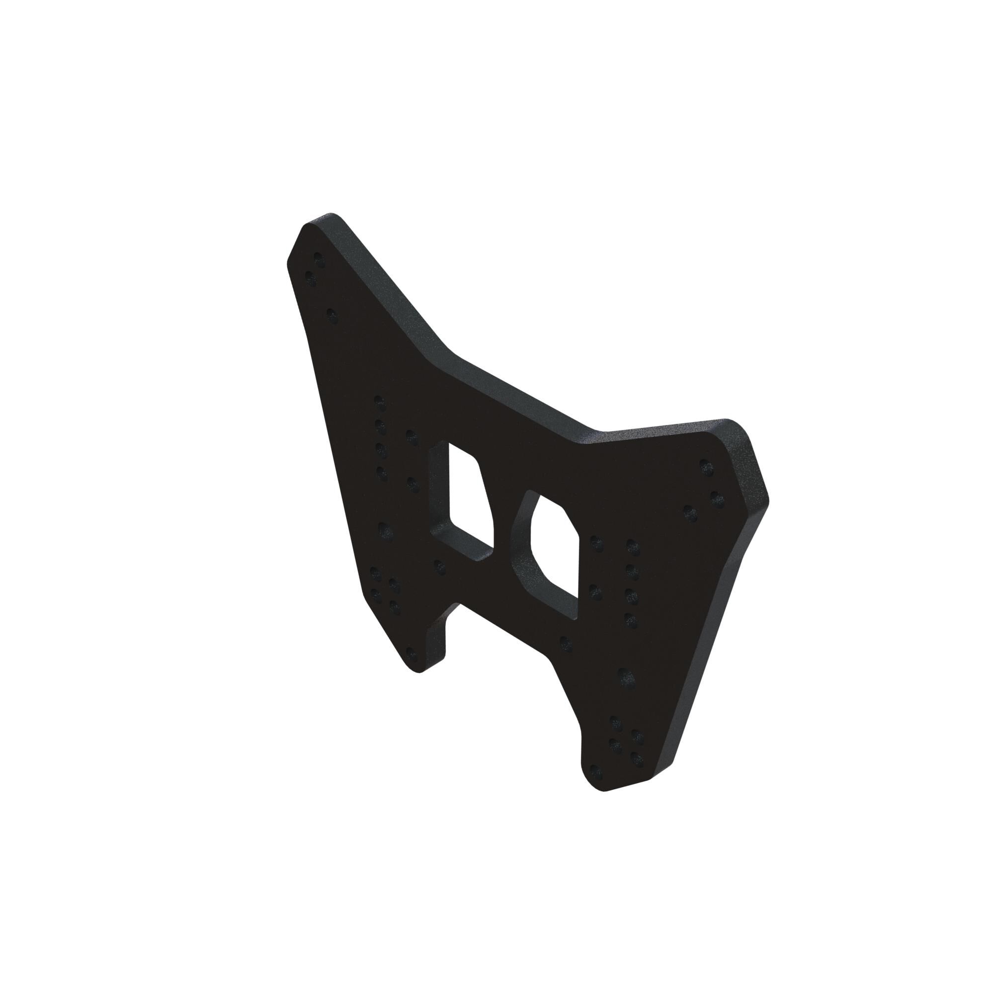 ARRMA Rear Shock Tower, Aluminum, Black