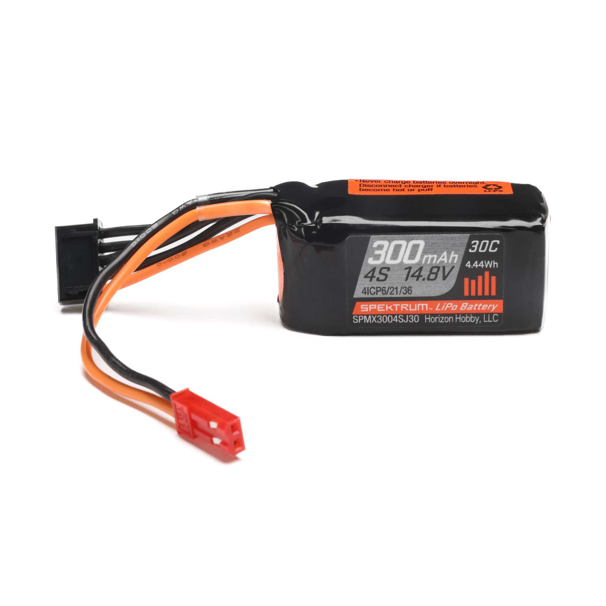 Spektrum Accessories 14.8V 300mAh 4S 30C LiPo Battery