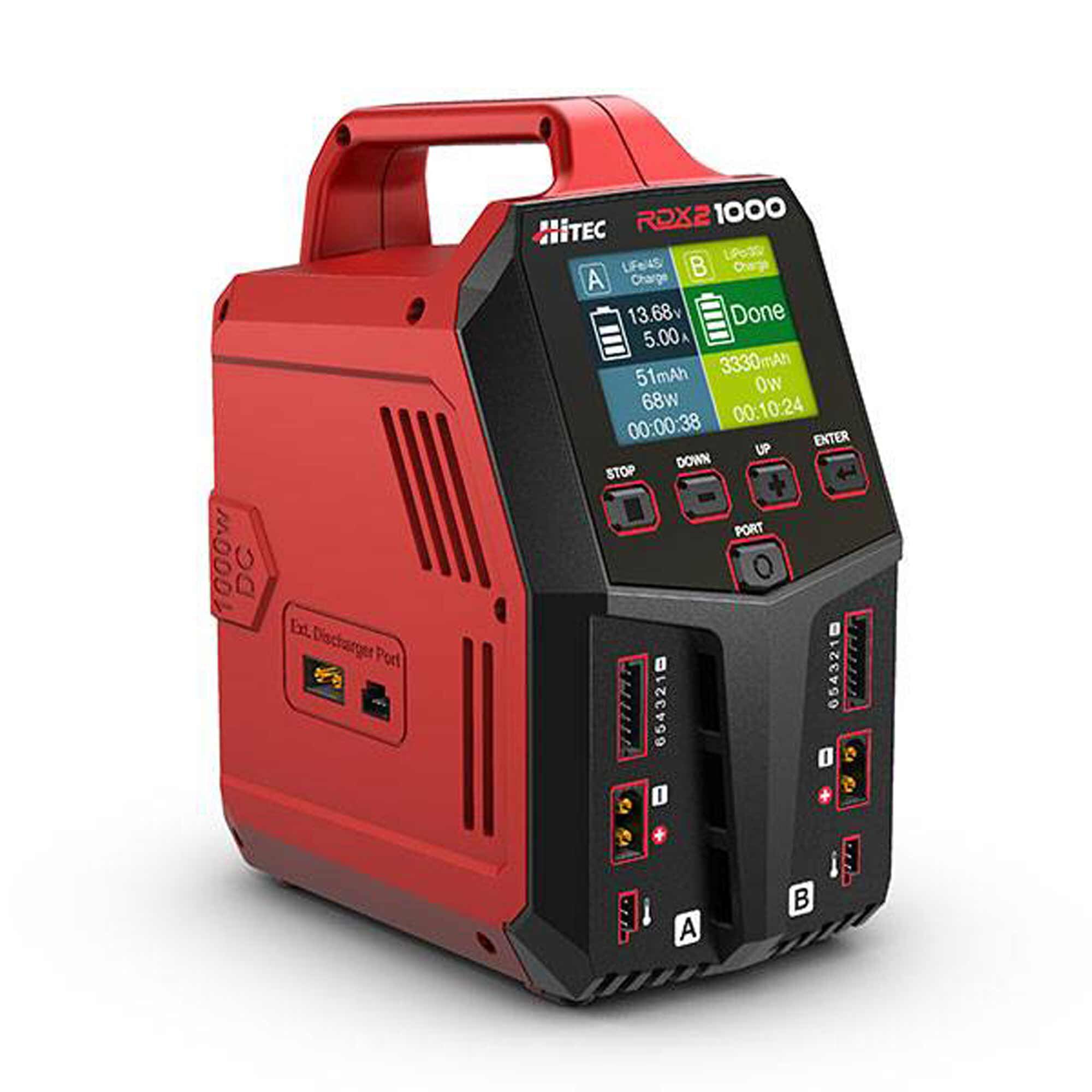 Hitec RCD Inc. RDX2 1000 AC / DC Dual Port Charger / Power Supply