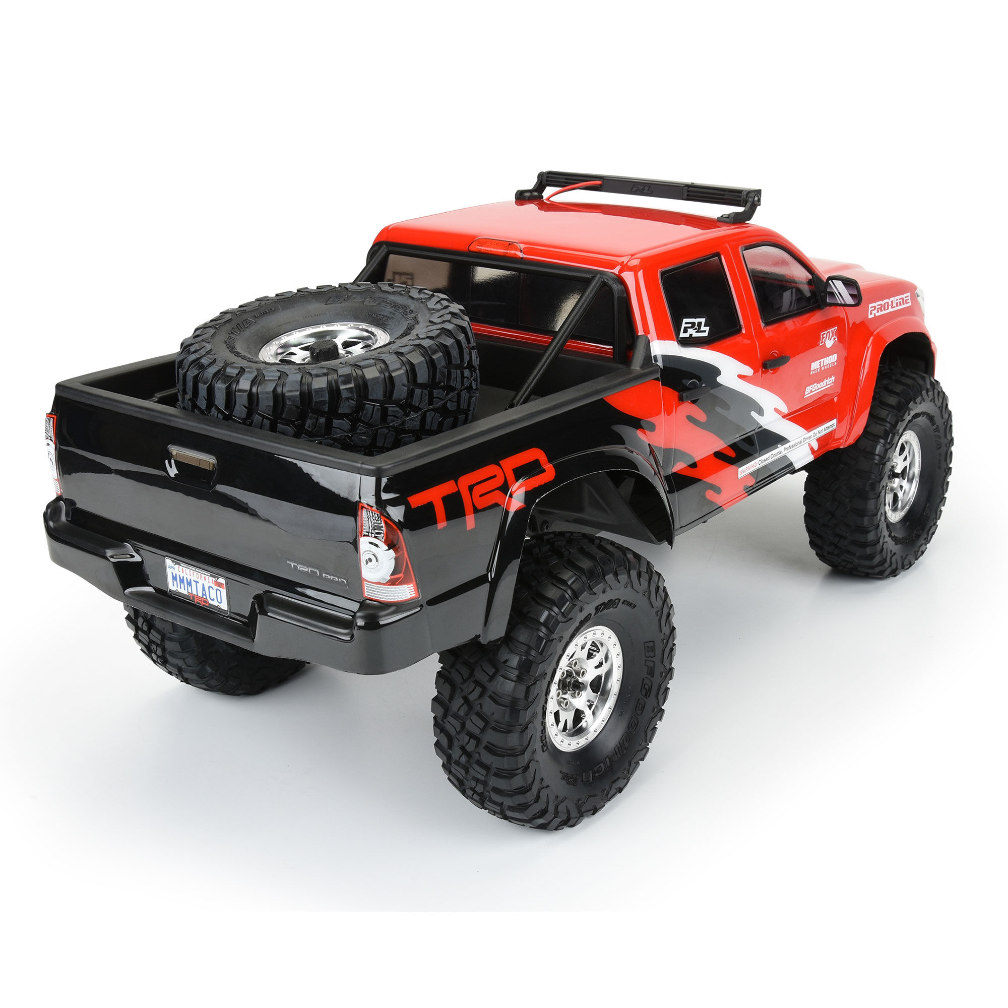 Pro-Line Racing 1/10 2015 Toyota Tacoma TRD Pro Clear Body 12.3" (313mm) Wheelbase: Crawlers