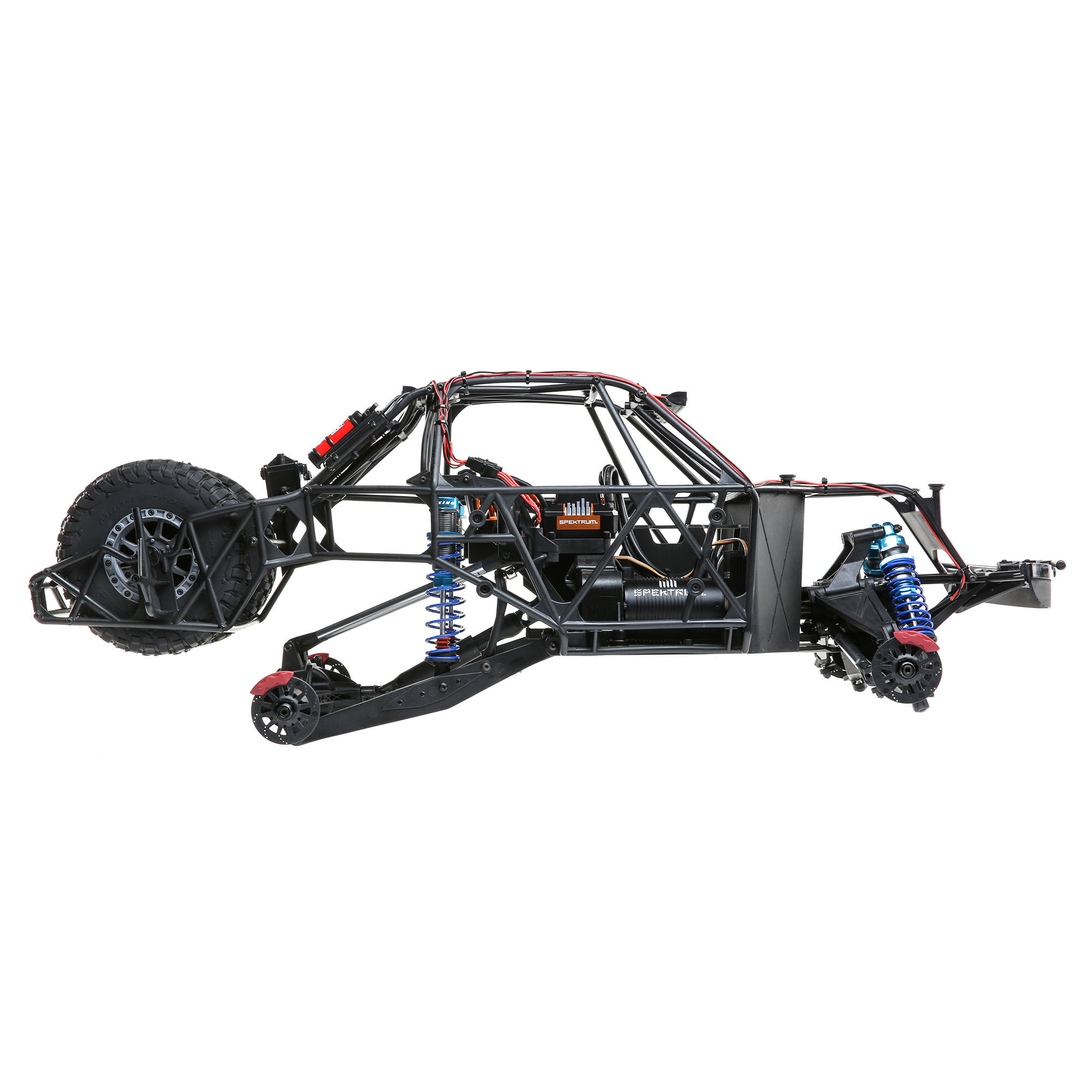 Losi 1/6 Super Baja Rey King Shocks 8S 4X4 RTR Brushless Desert Truck, Blue