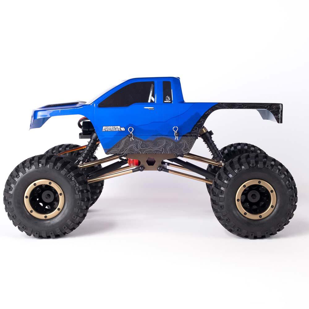 Redcat Racing 1/10 Everest-10 4WD Rock Crawler Brushed RTR, Blue/Black
