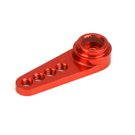Dynamite 1/2 Machined Aluminum 24T Servo Arm, Red
