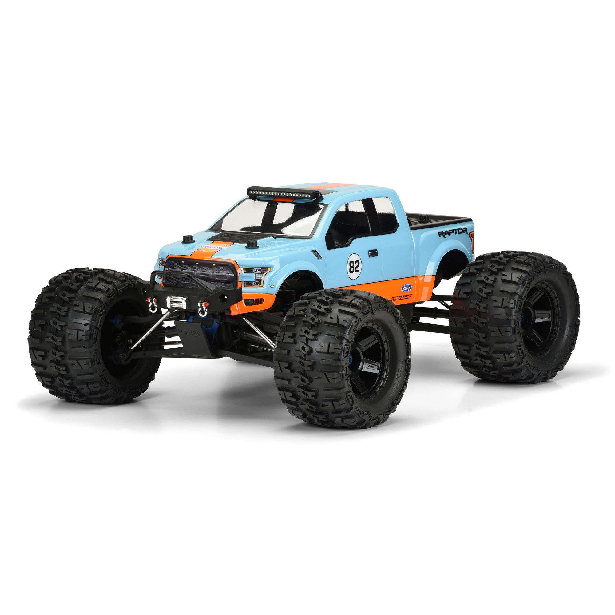 Pro-Line Racing 1/8 2017 Ford F-150 Raptor Clear Body: Monster Truck