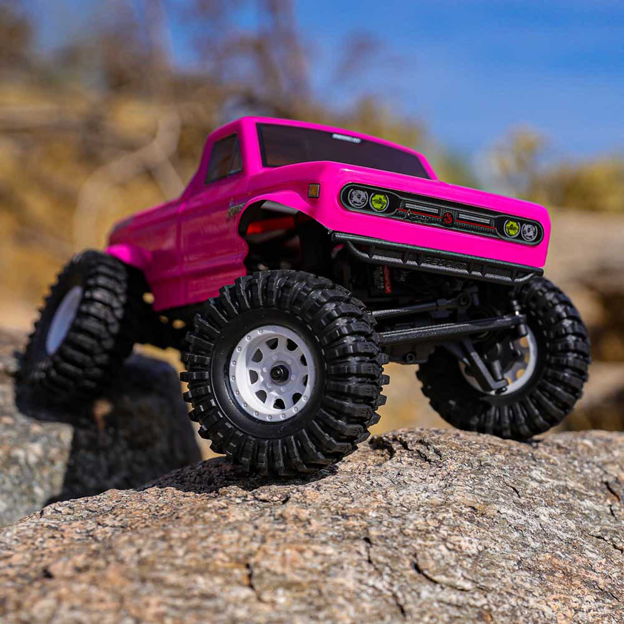 Redcat Racing 1/18 Ascent-18 4x4 Brushed Electric Rock Crawler RTR, Pink
