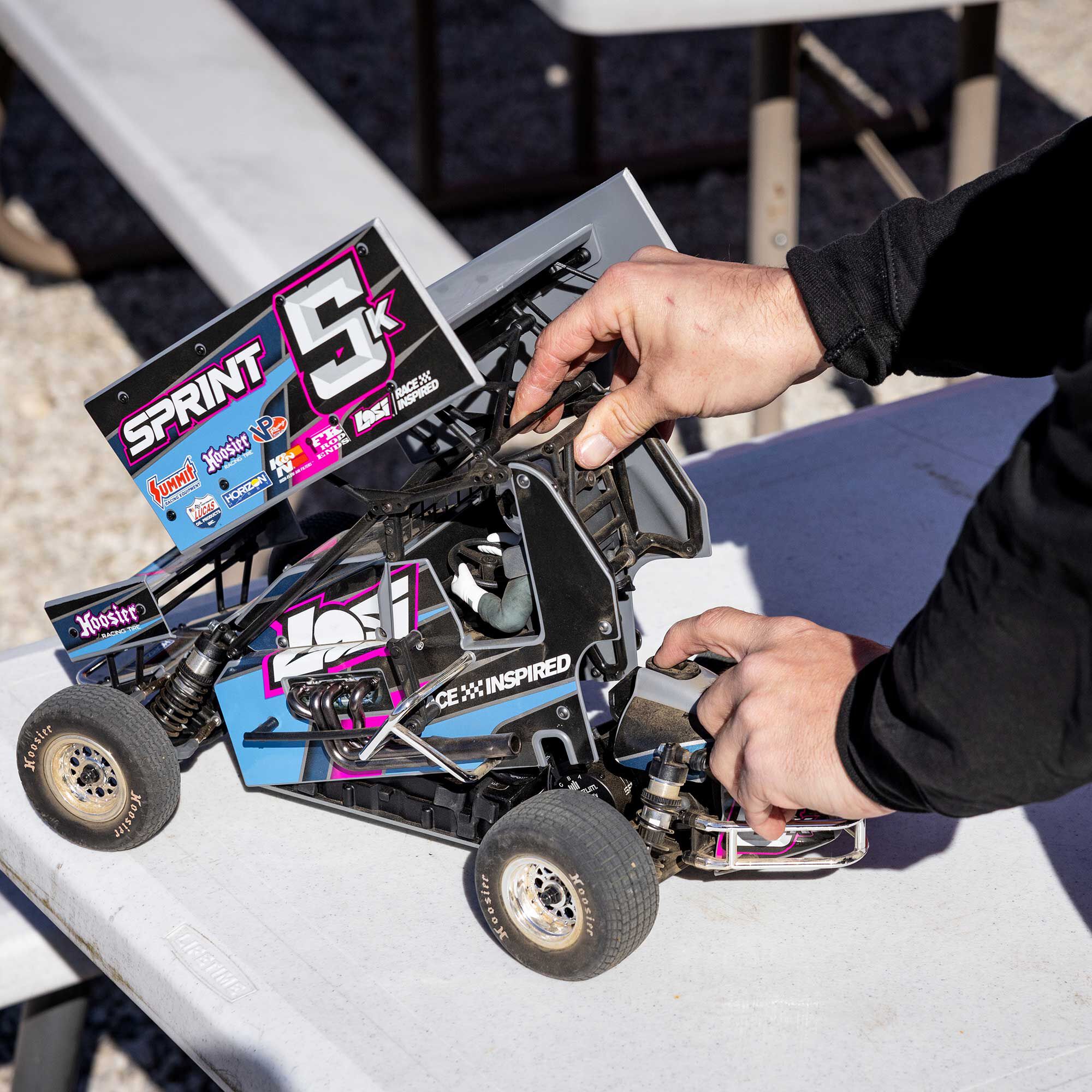 Losi 1/10 22S Sprint 2WD RTR, Blue