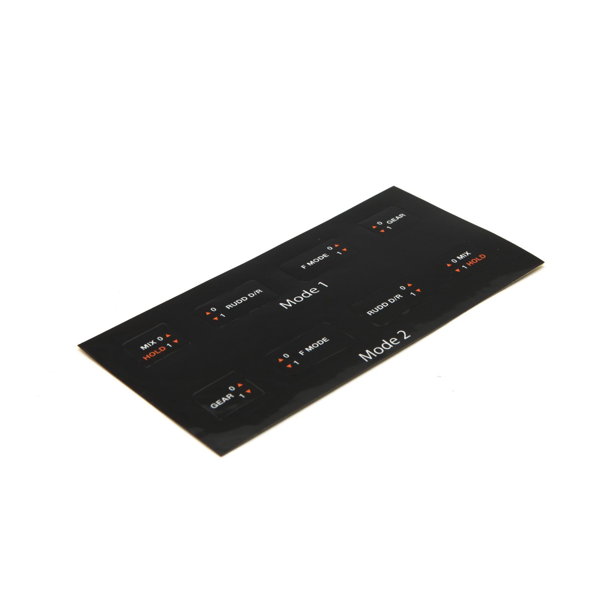 Spektrum SPM9036 Mode 1 & 2 Decals: DX7s