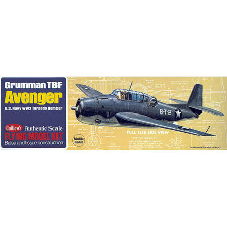 Guillow Grumman TBF Avenger Kit, 16.5"