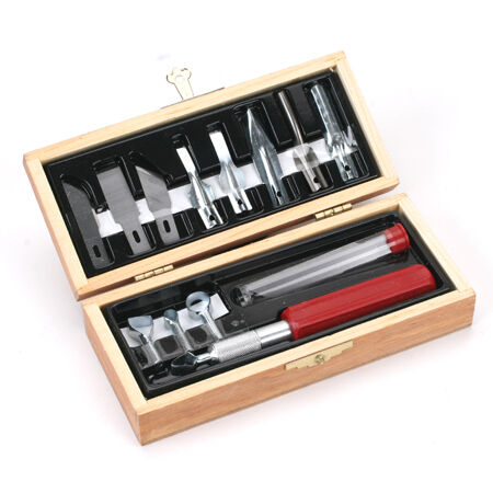 Excel Hobby Blade Corp Woodworking Set, Wooden Box, Carded