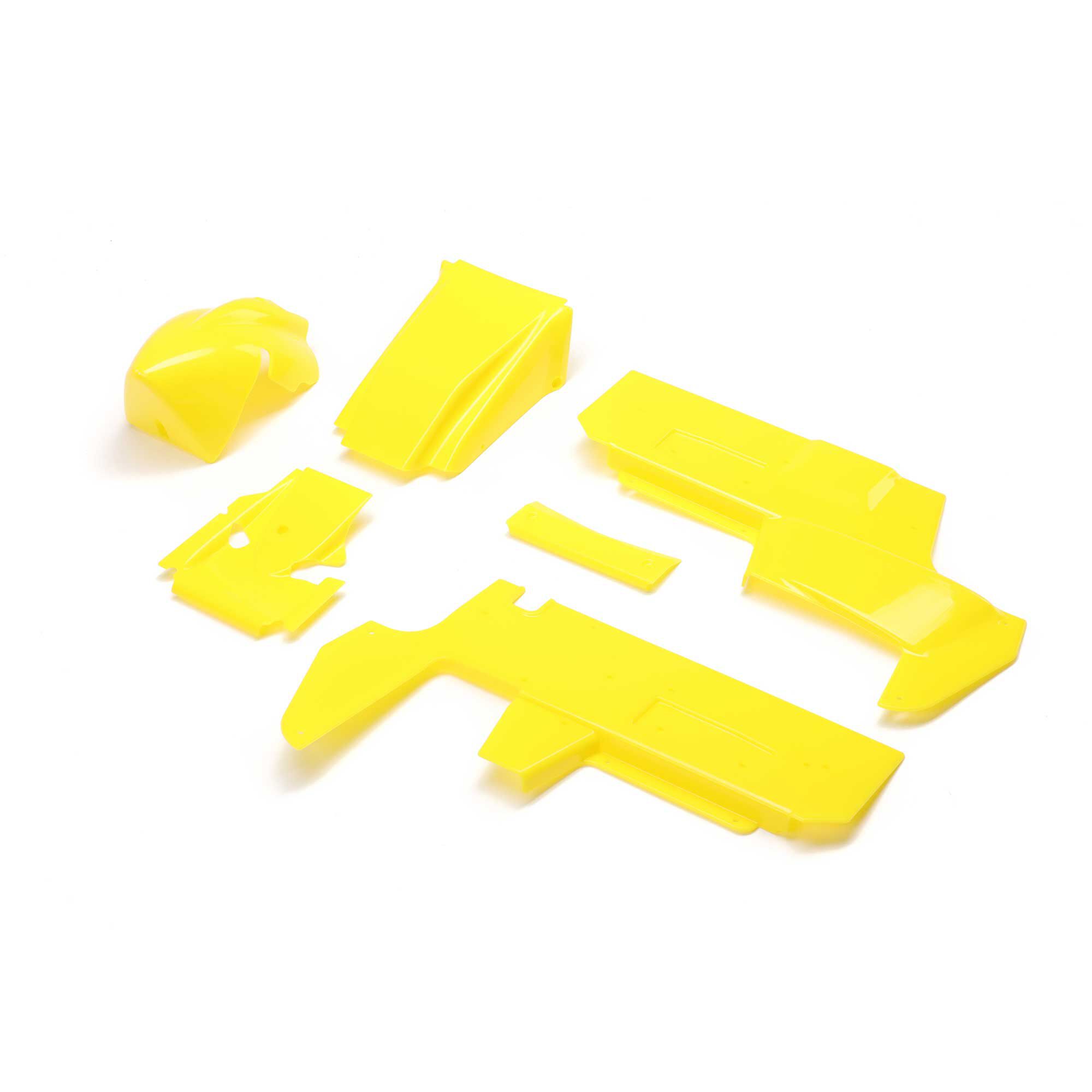 Losi Body Panel Set, Yellow: 22S Sprint
