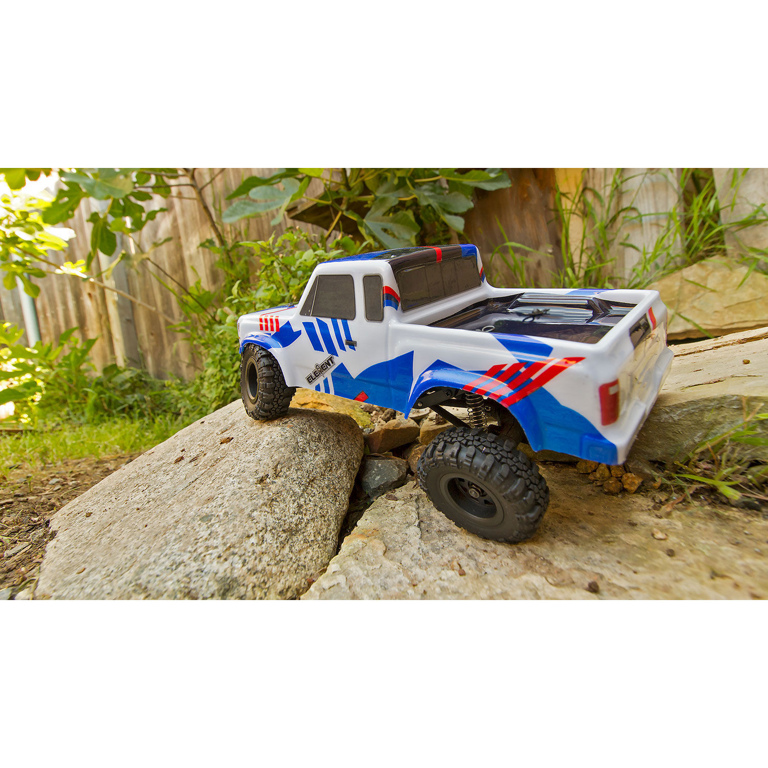 Team Associated 1/24 Enduro24 4WD Sendero Trail Truck RTR, Red/Blue
