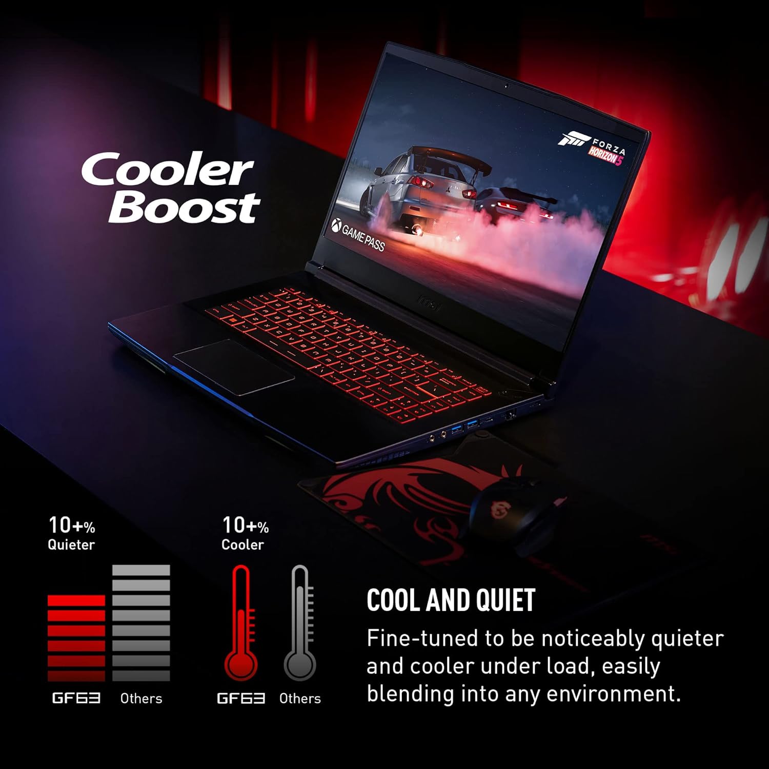 MSI Thin 15 15.6” 144Hz FHD Gaming Laptop