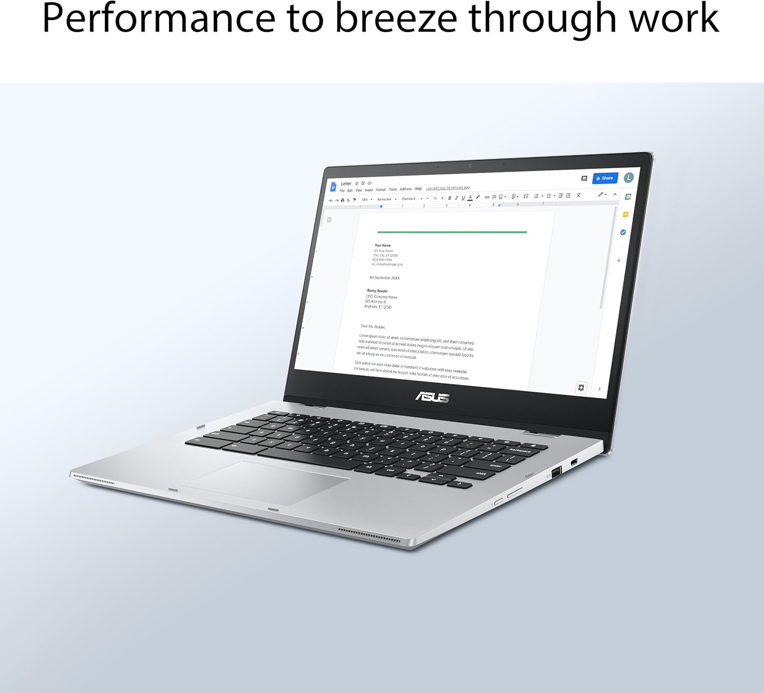 ASUS Chromebook Flip CX1 Convertible Laptop