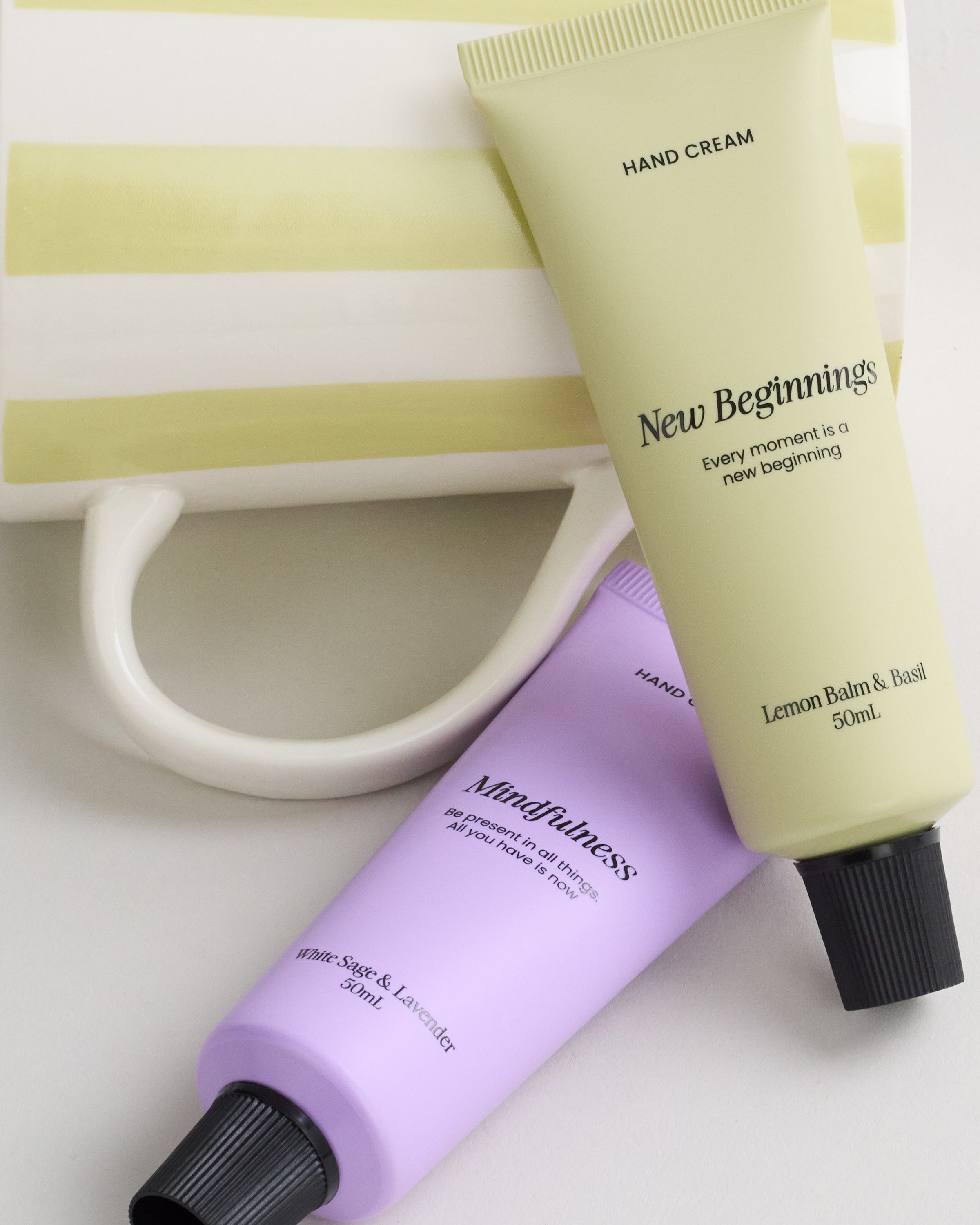 Hand Care Mug Set - New Beginnings and mindfulness