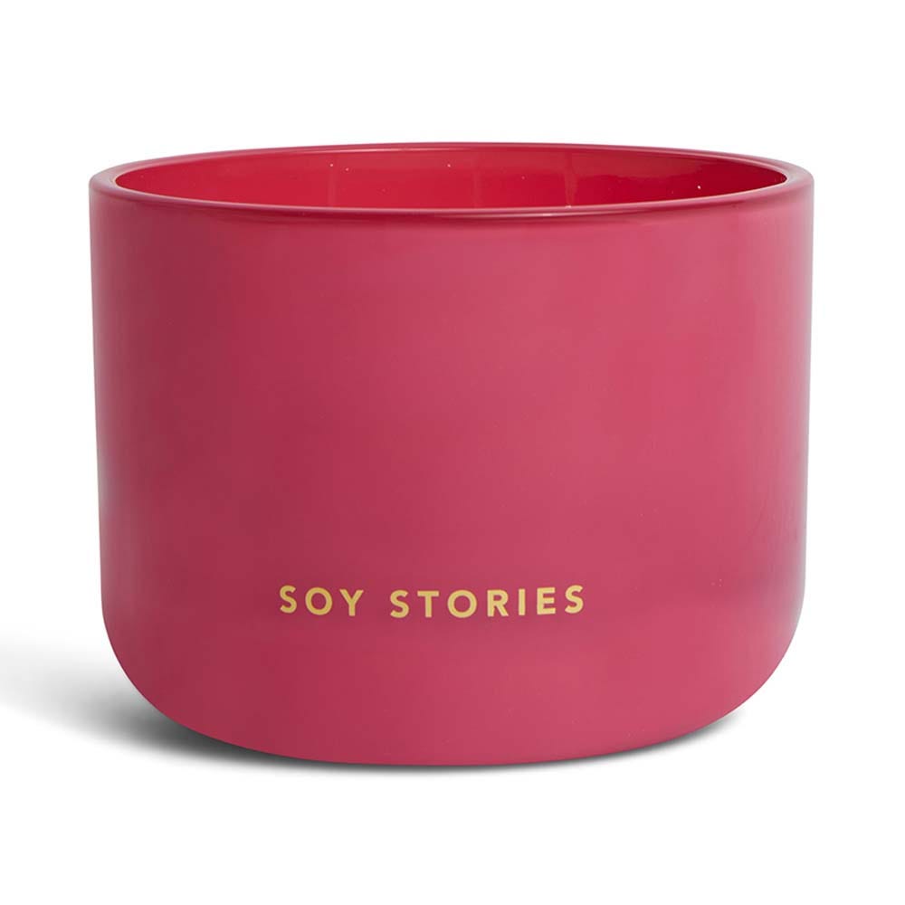Raspberry & Rosewater 3 Wick Soy Scented Candle