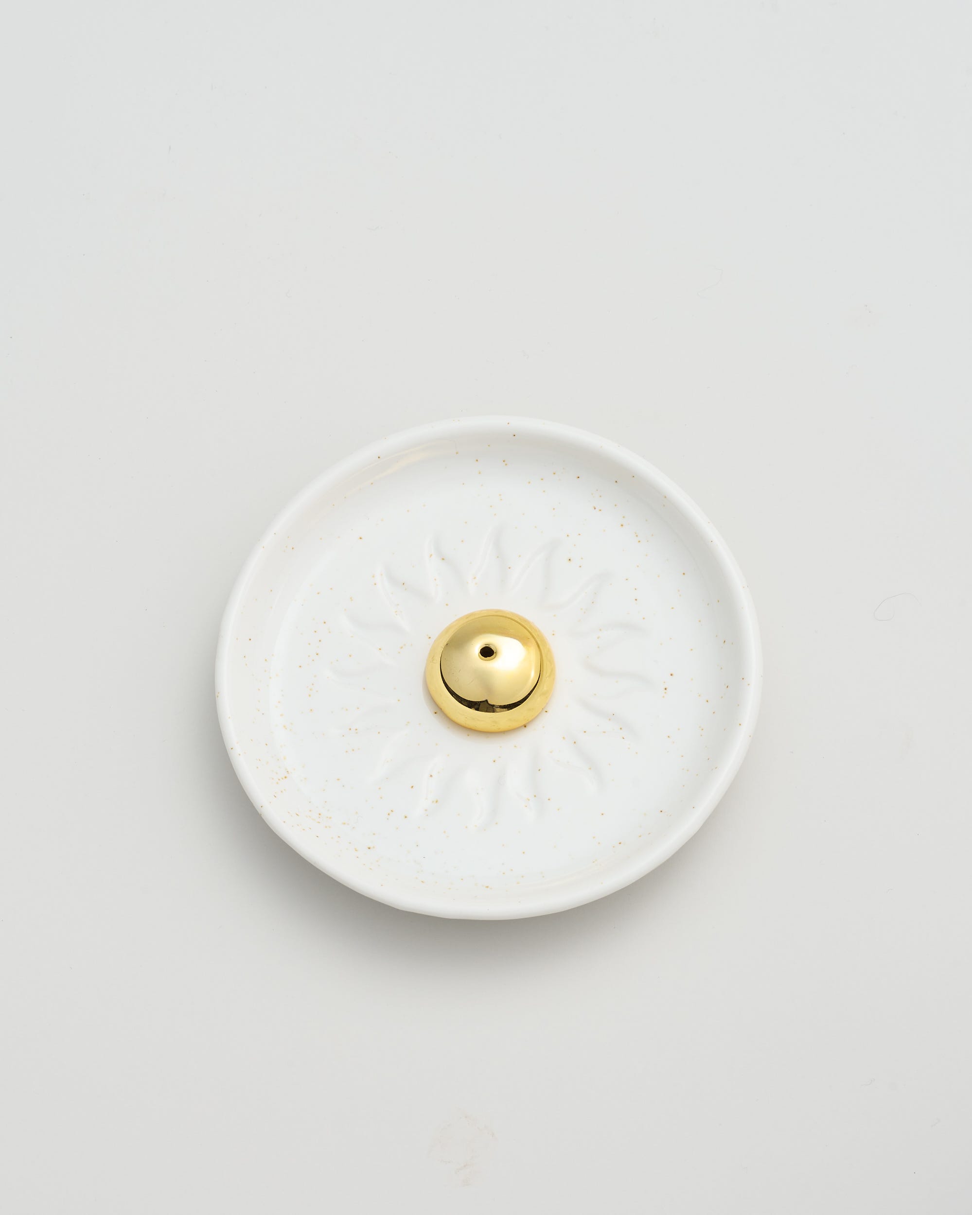 Sun Ceramic Incense Holder