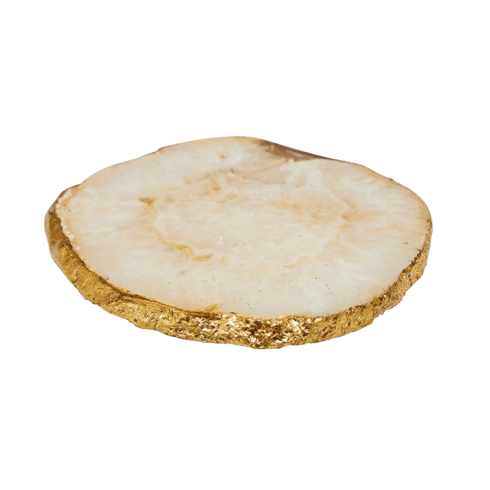 Rosetti Agate White Plate