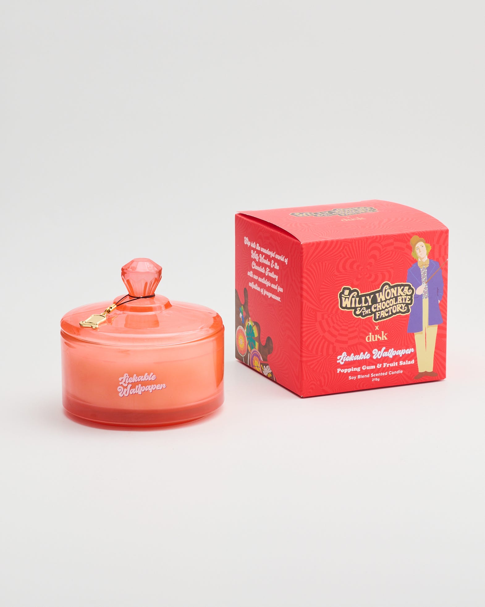 Lickable Wallpaper Soy Blend Scented Candle 215g