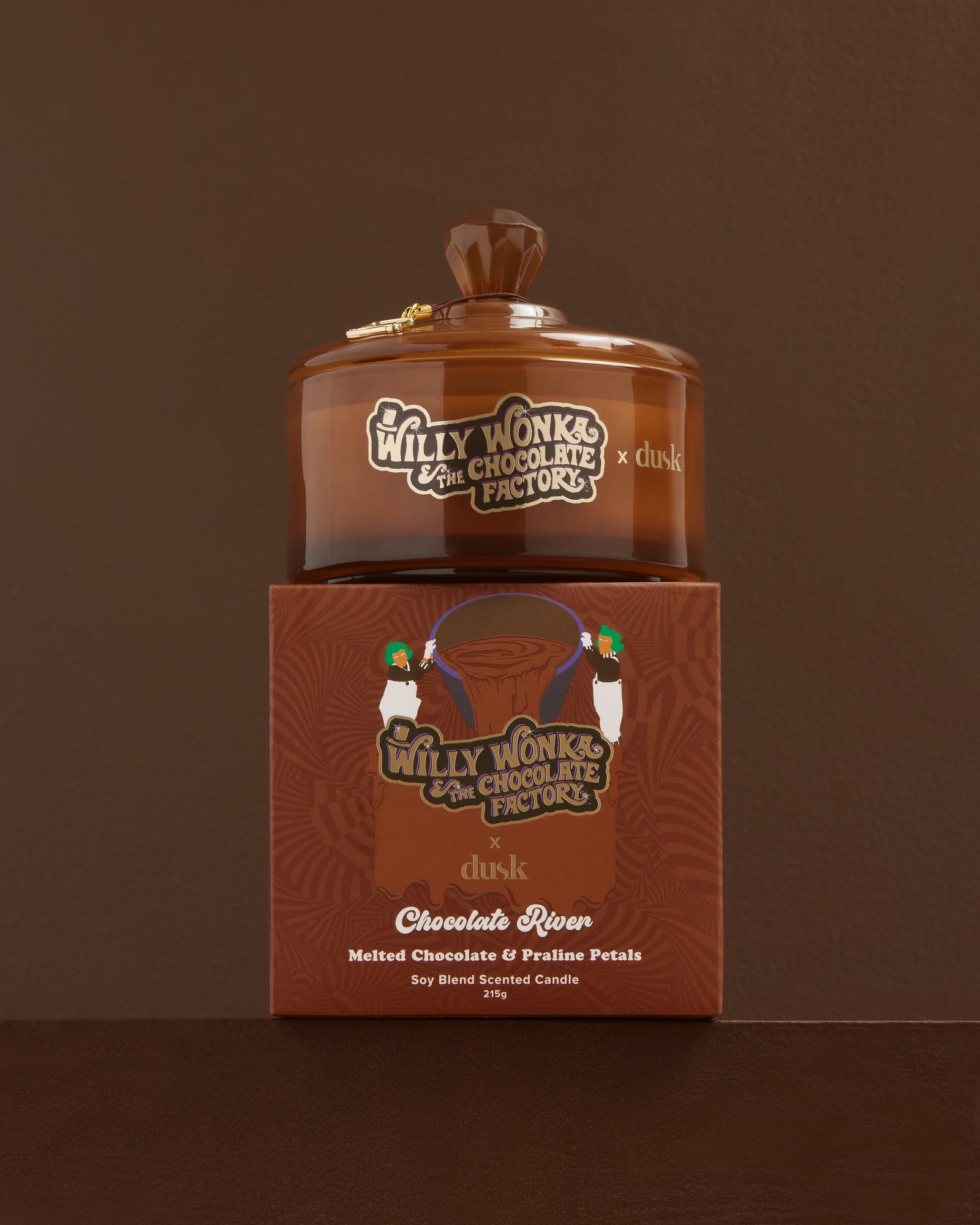 Chocolate River Soy Blend Scented Candle 215g