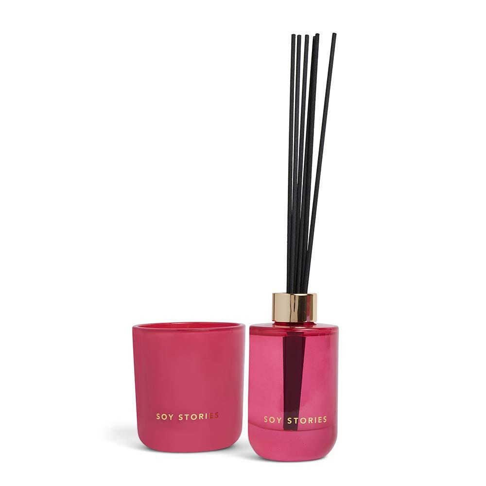 Raspberry & Rosewater Soy Gift Set