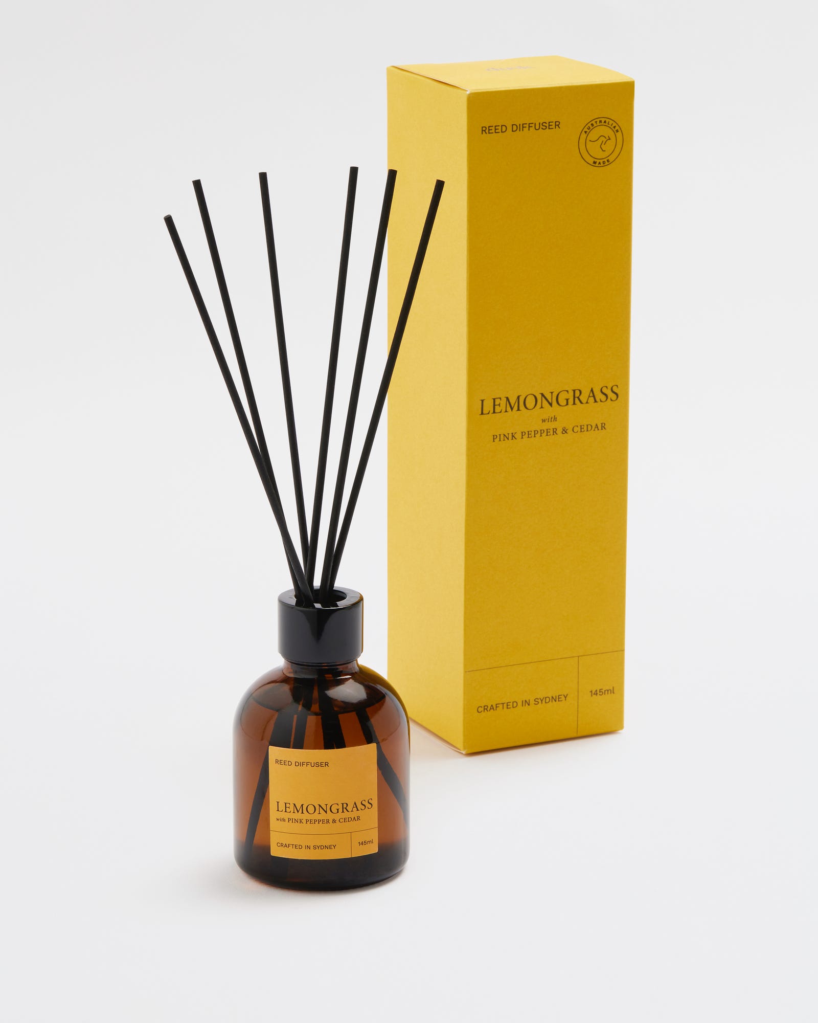 Rejuvenate Lemongrass 145mL Reed Diffuser
