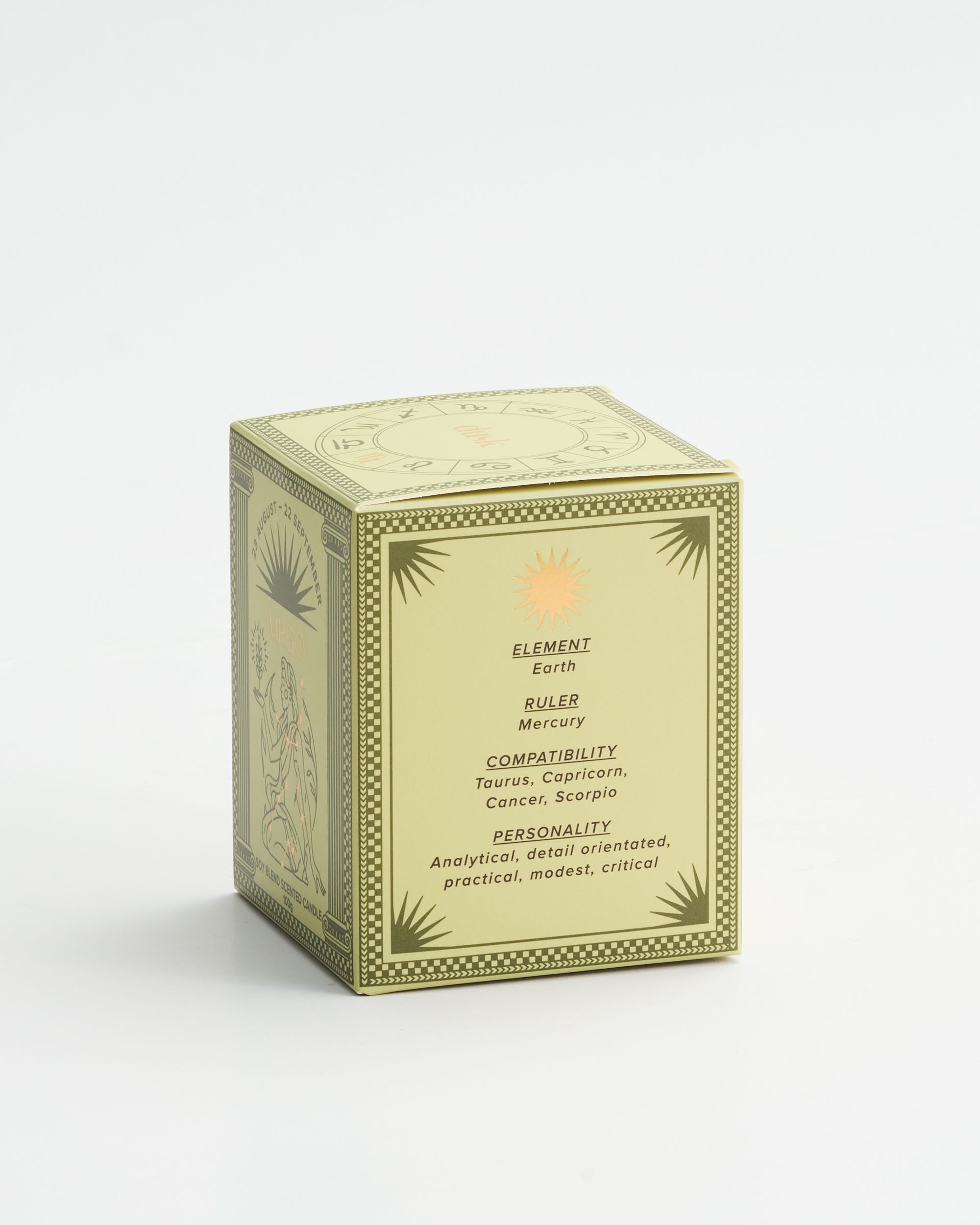 Virgo Soy Blend Scented Candle 100g