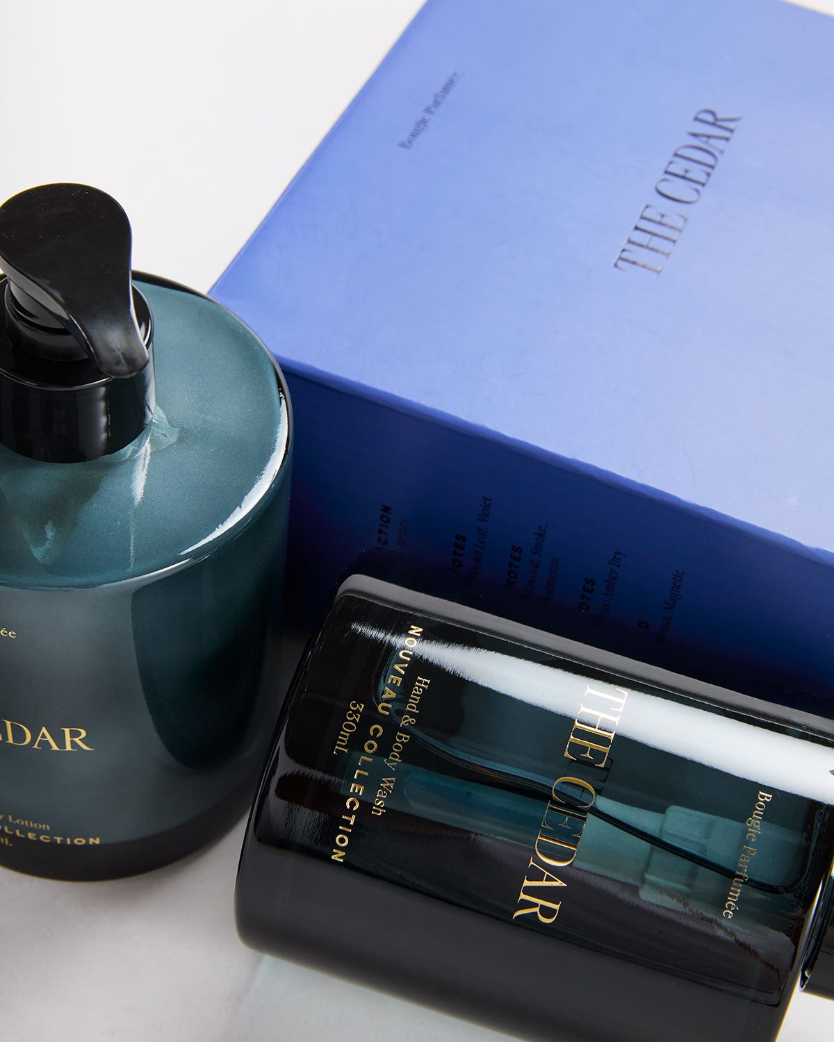 The Cedar Hand & Body Wash & Hand & Body Lotion Set 330mL