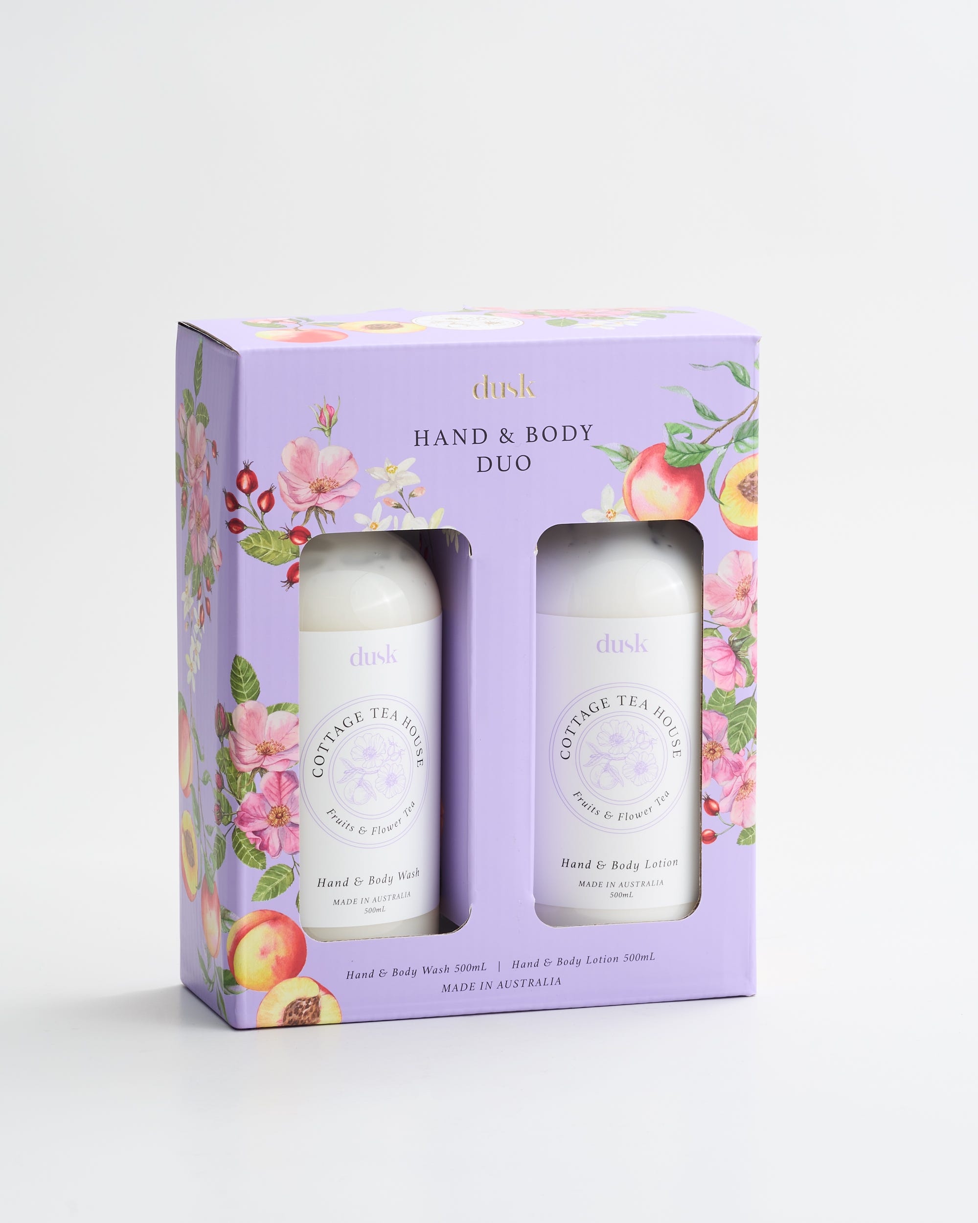 Cottage Tea House Body Wash And Lotion Duo 500mL