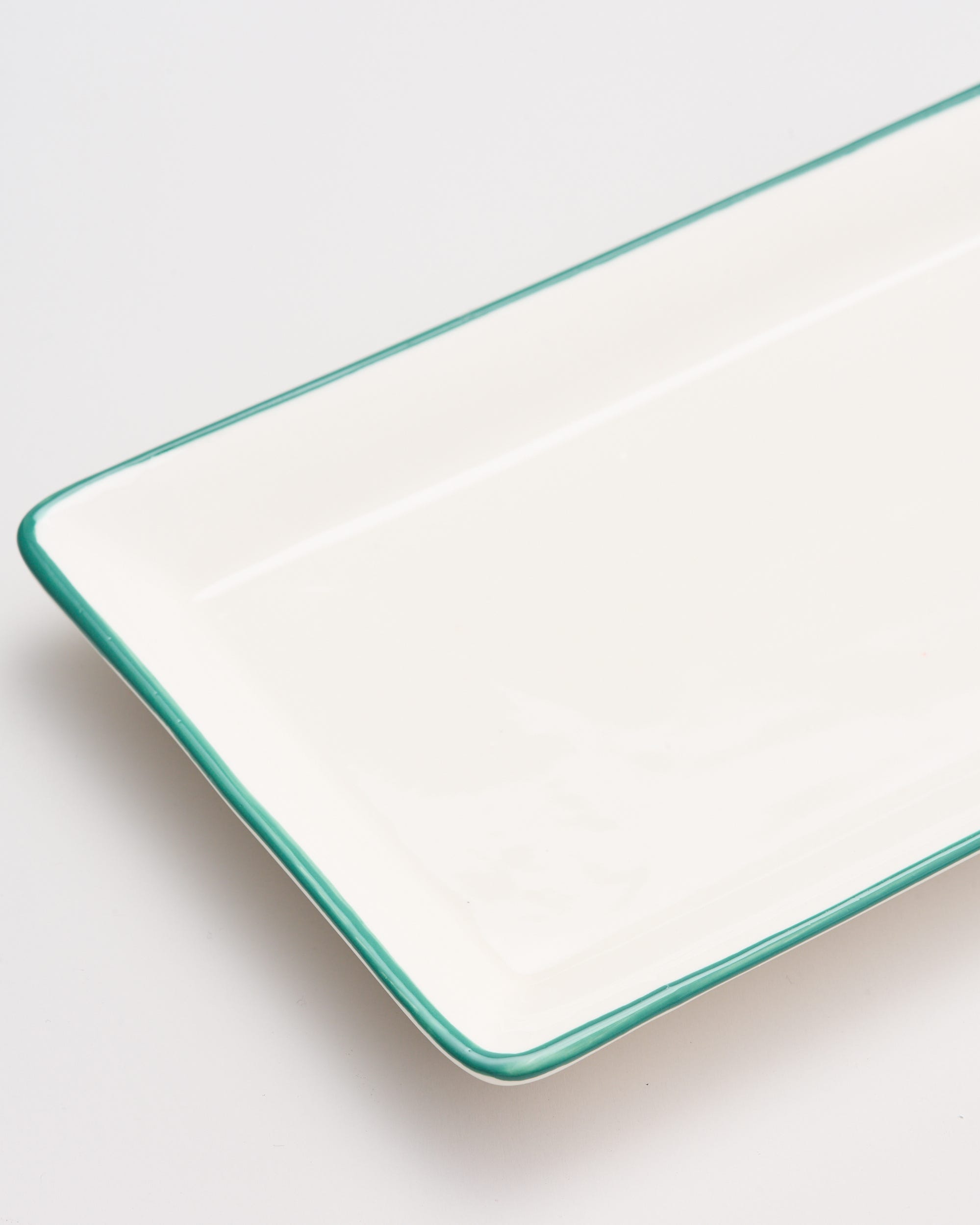 Ceramic Rectangle Plate 21 x 12.5cm