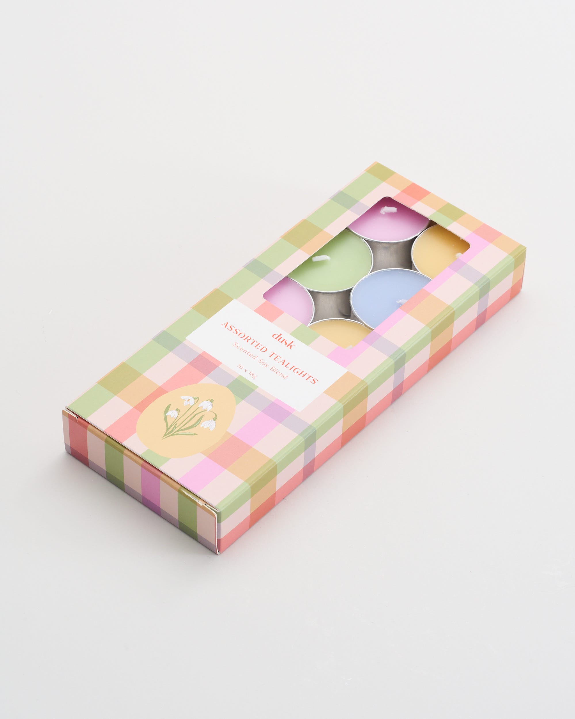 Country Cottage Assorted Tealights 10PK