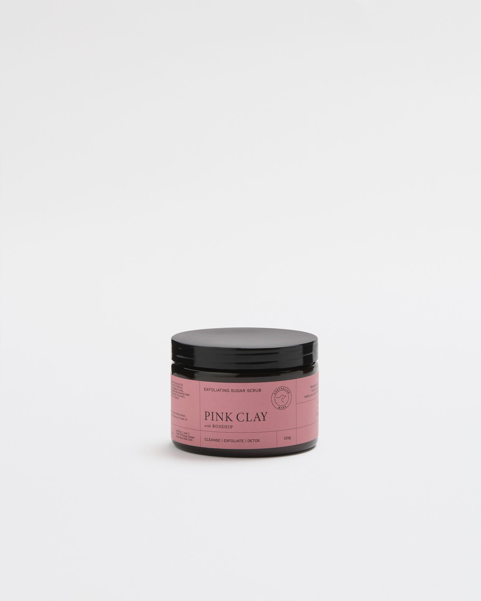 Rejuvenate Pink Clay Sugar Body Scrub 325g