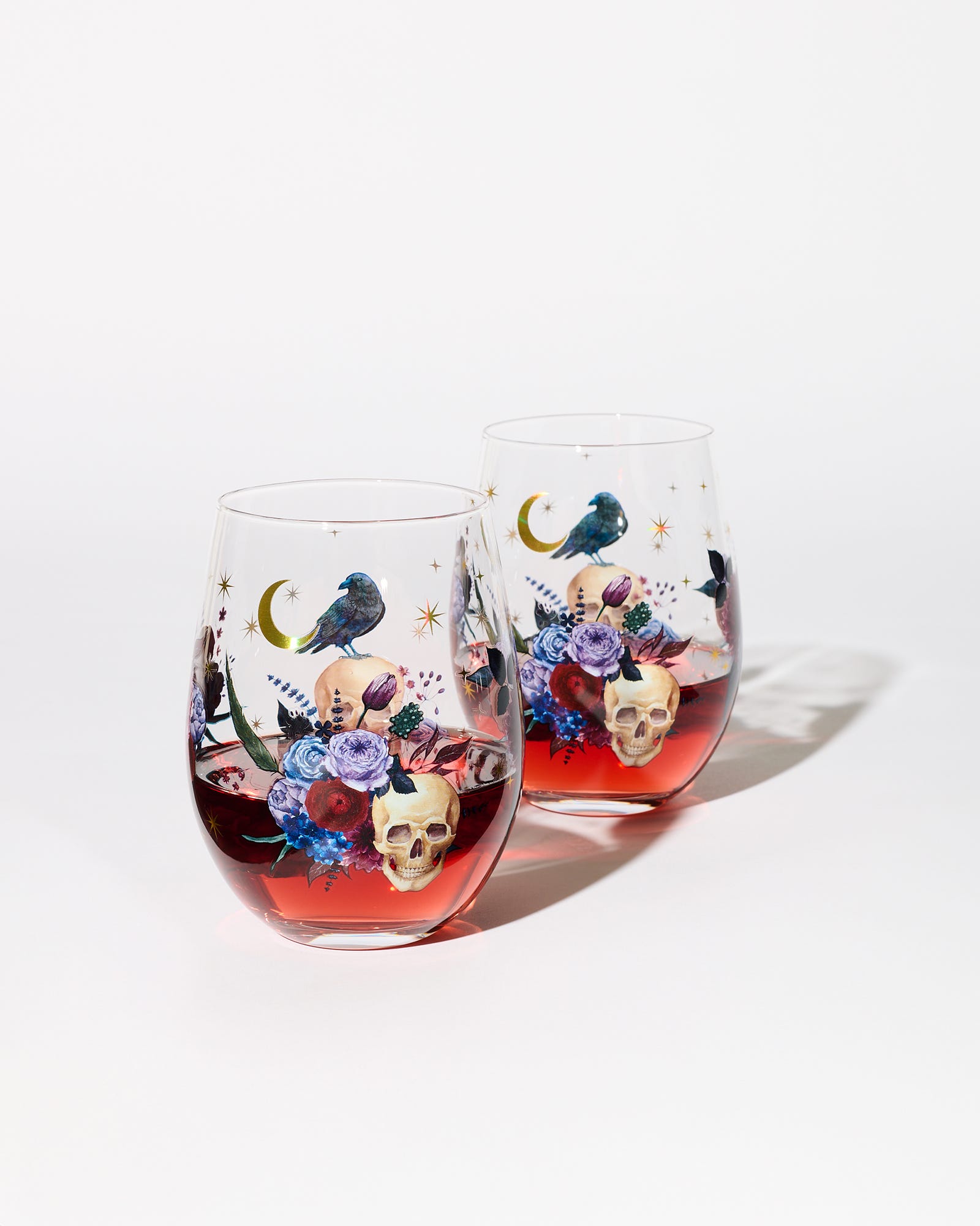 Magic Spells Wine Glasses