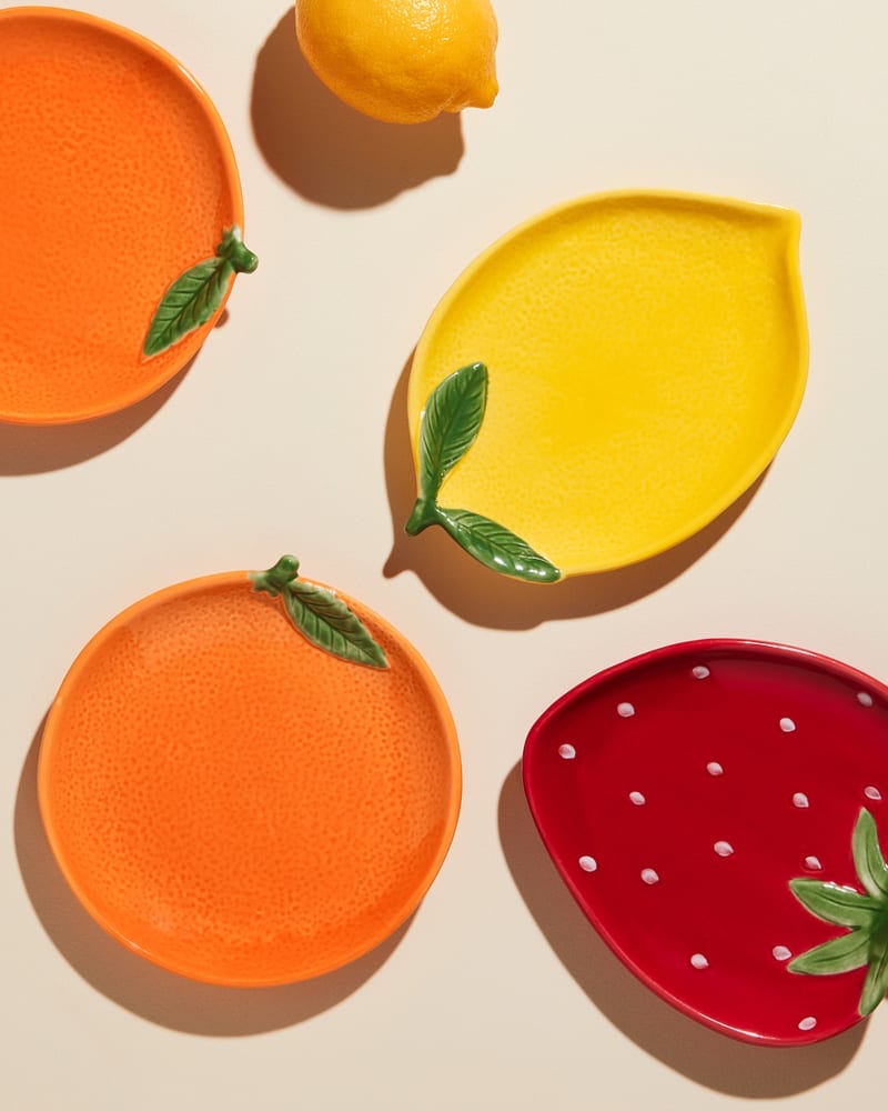 Strawberry Ceramic Side Plate