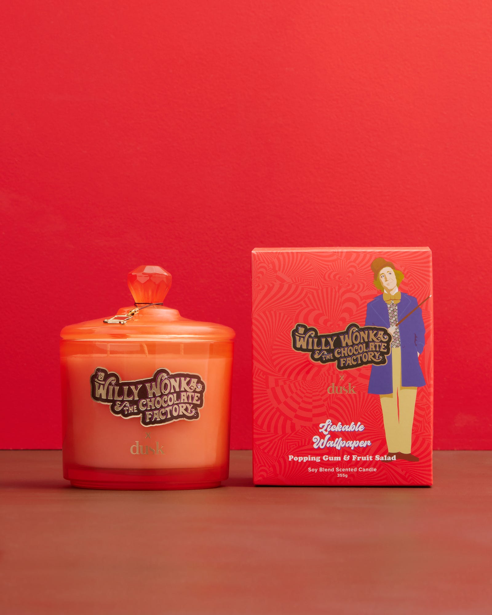 Lickable Wallpaper Soy Blend Scented Candle 355g