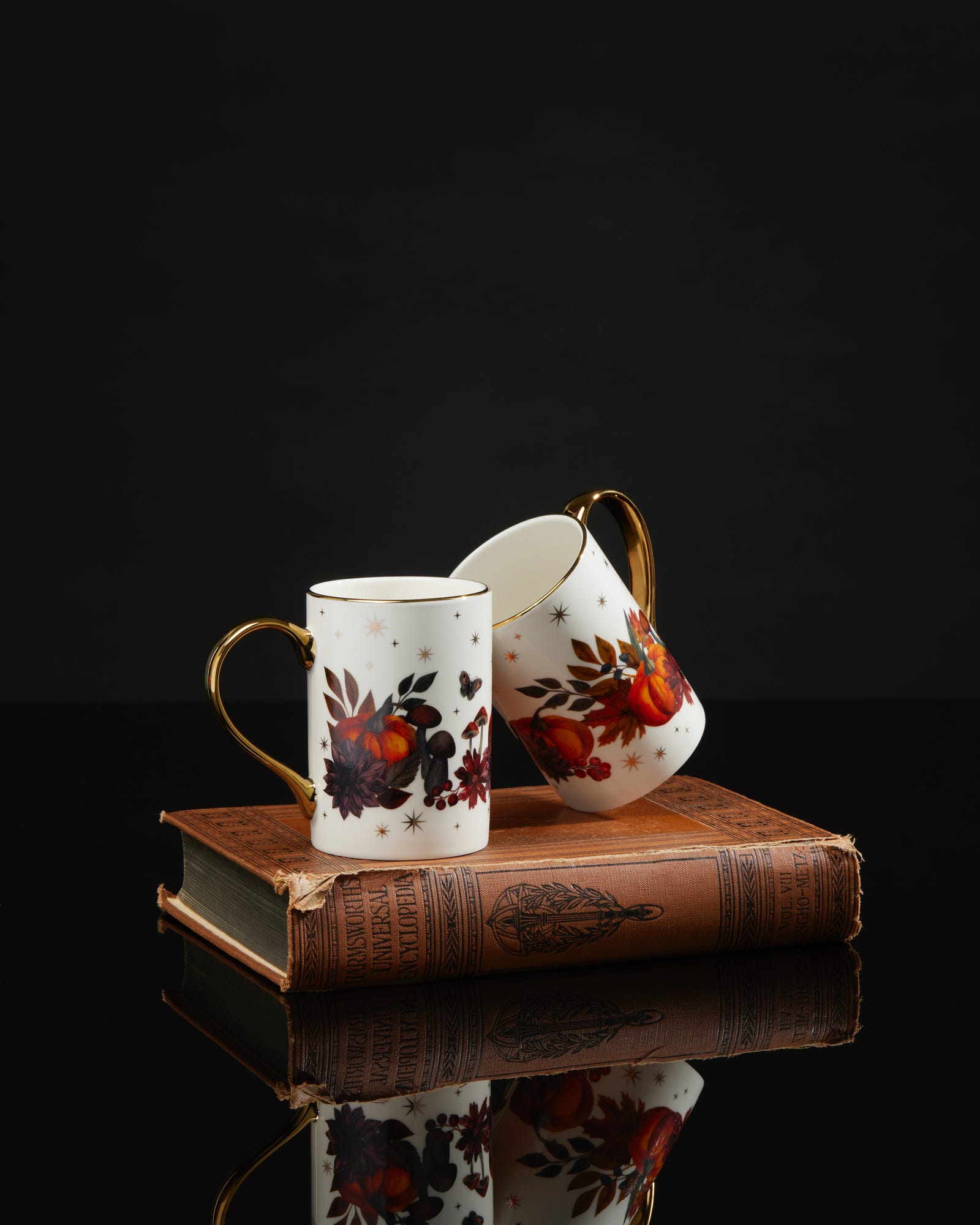 Poison Pumpkins Ceramic Mugs 2 Pack
