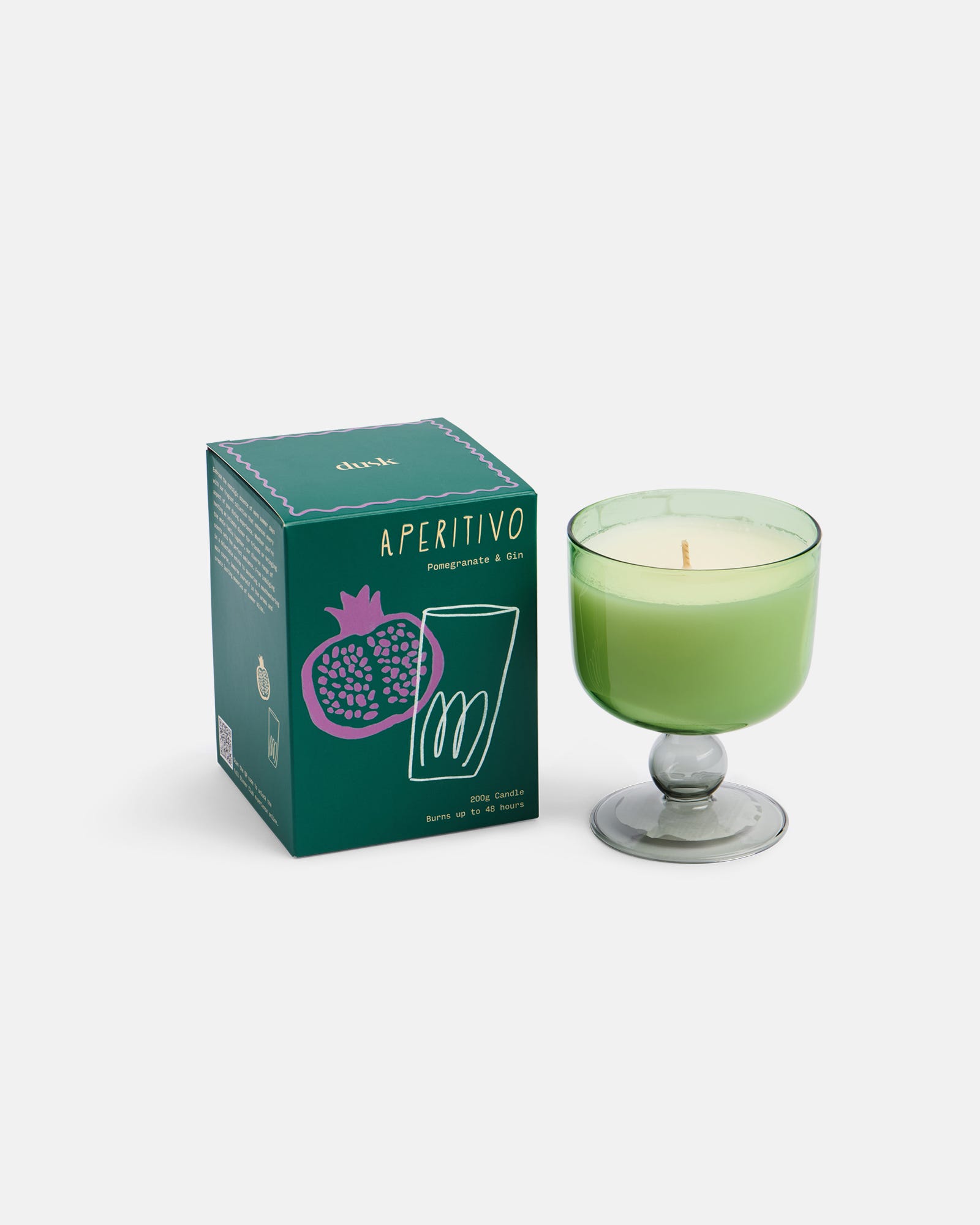 Aperitivo Pomegranate & Gin Candle 200G