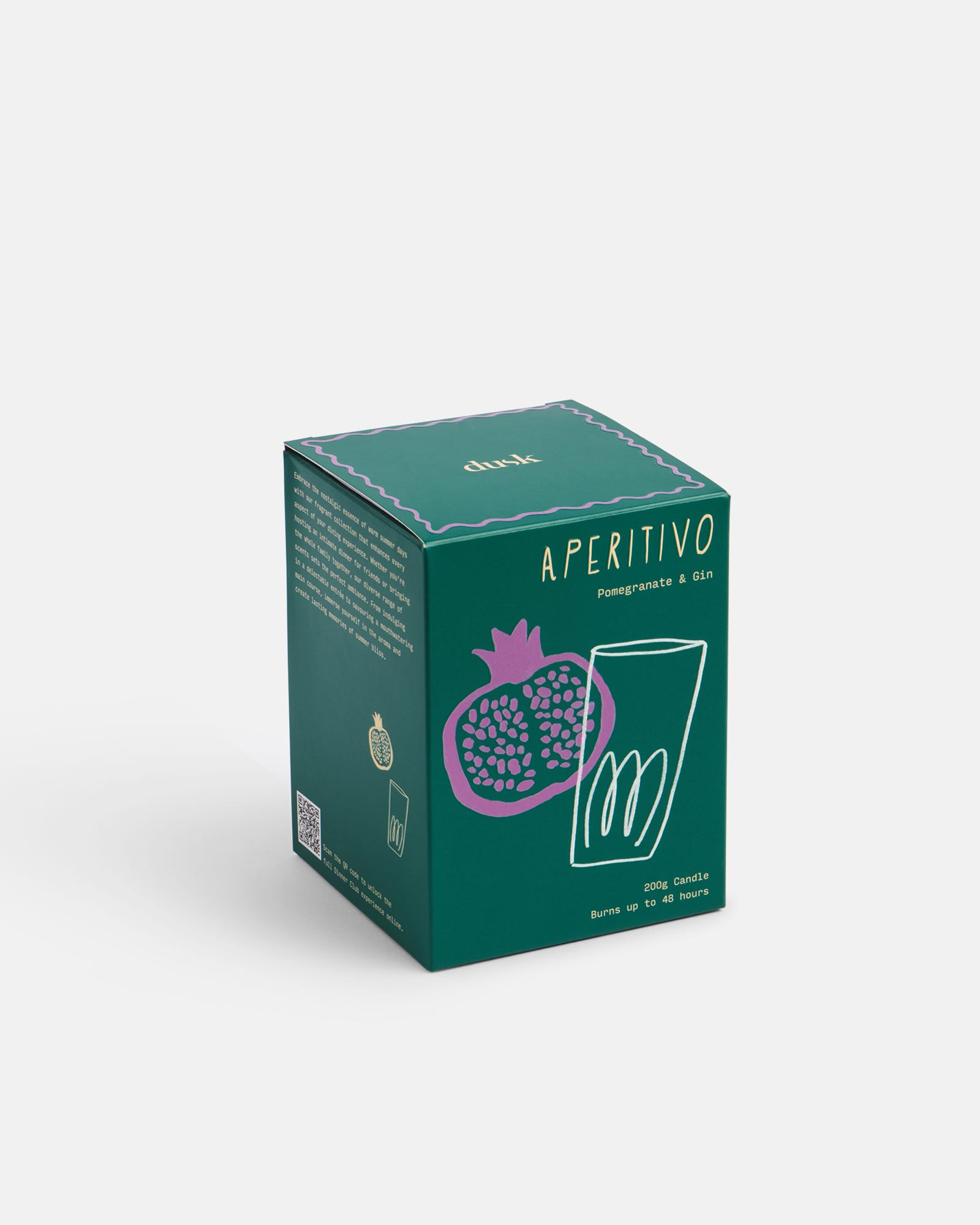 Aperitivo Pomegranate & Gin Candle 200G