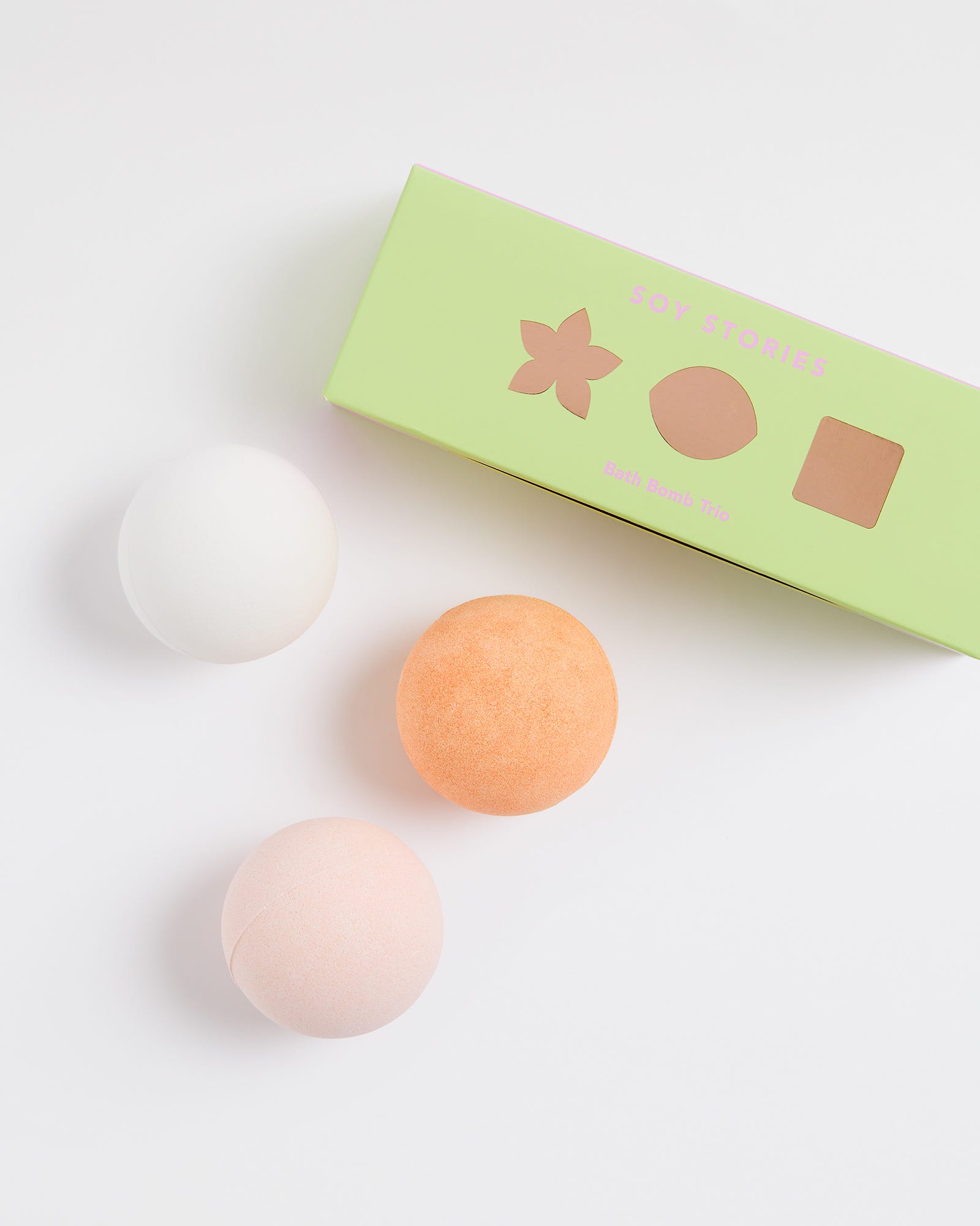 Soy Gourmand Bath Bomb Trio