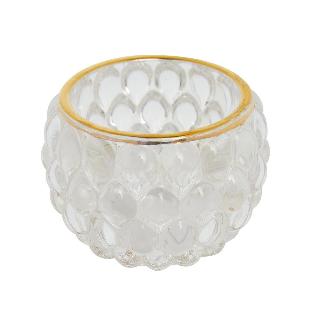 Elianna Glass Tealight Holder