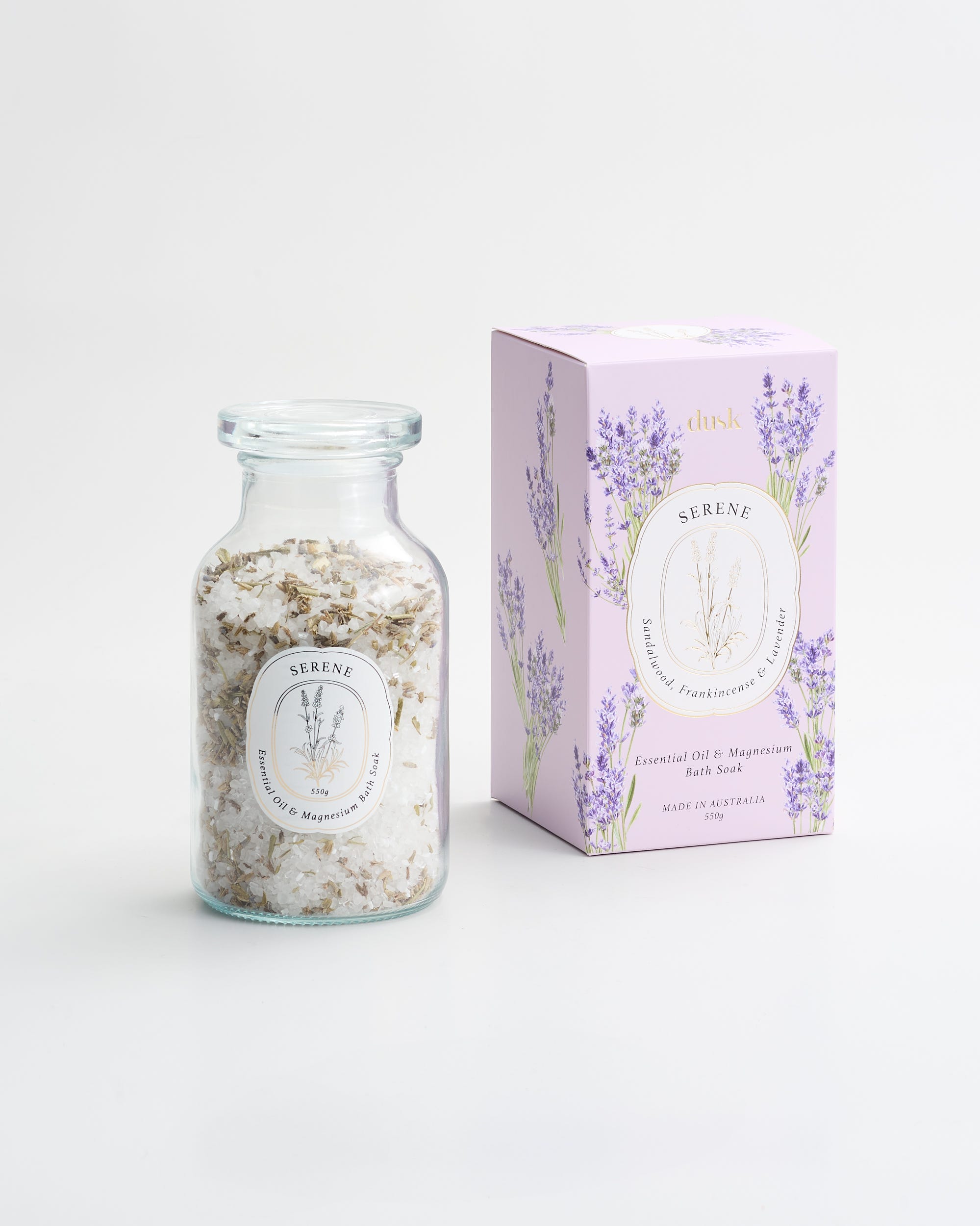 Serene Magnesium Bath Salts 550g