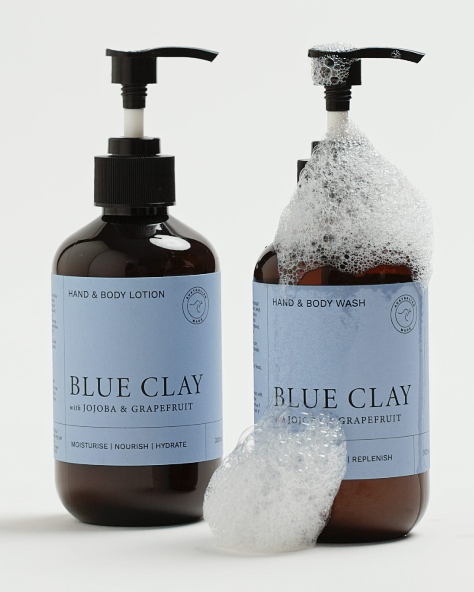 Rejuvenate Blue Clay Hand & Body Wash 300mL