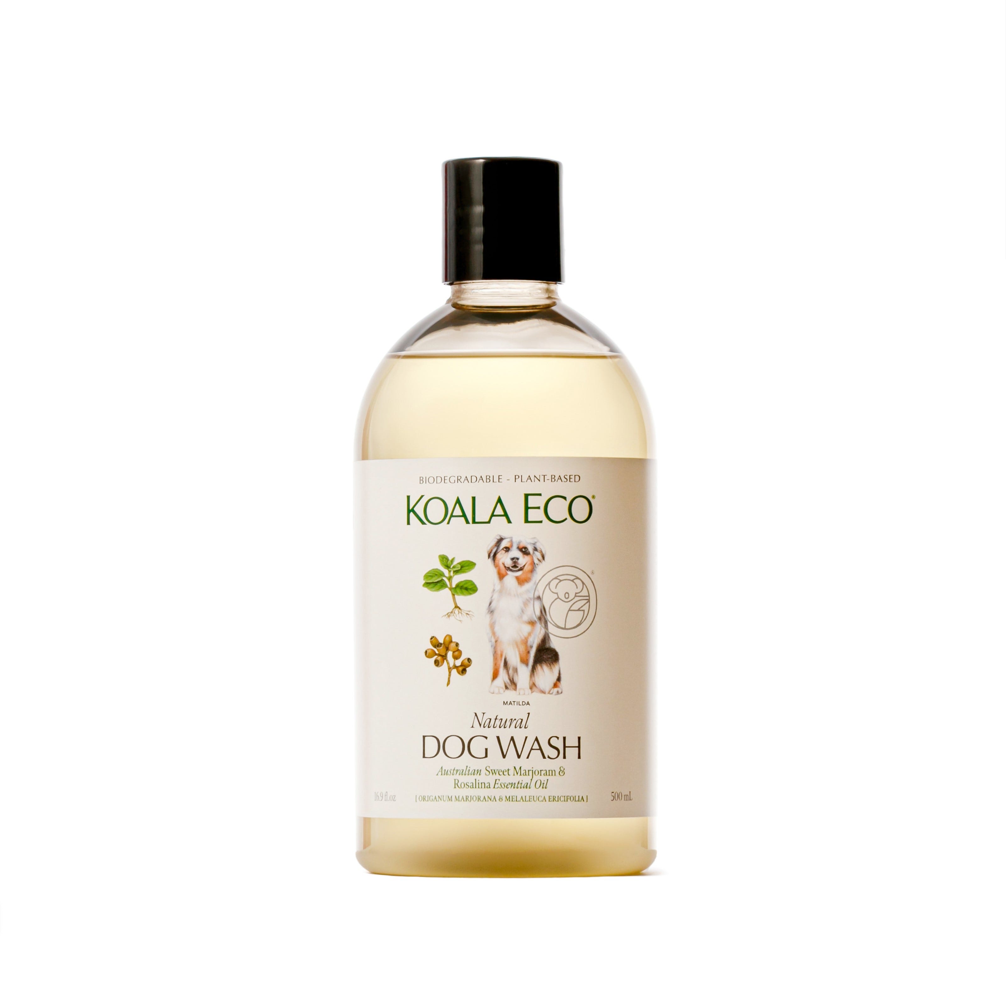 Sweet Marjoram & Rosalina Essential Oil Dog Wash 500ml